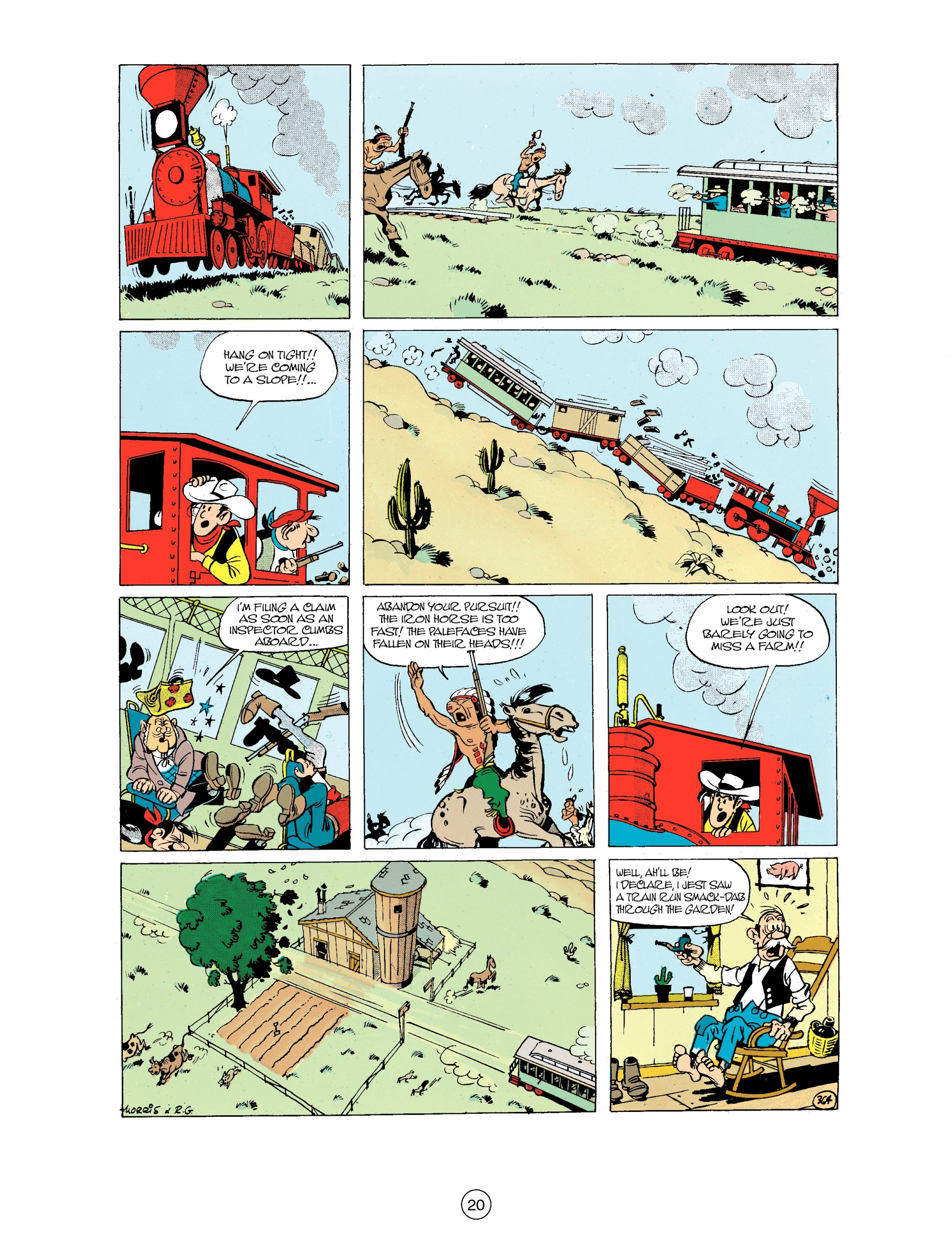 Read online A Lucky Luke Adventure comic -  Issue #32 - 20