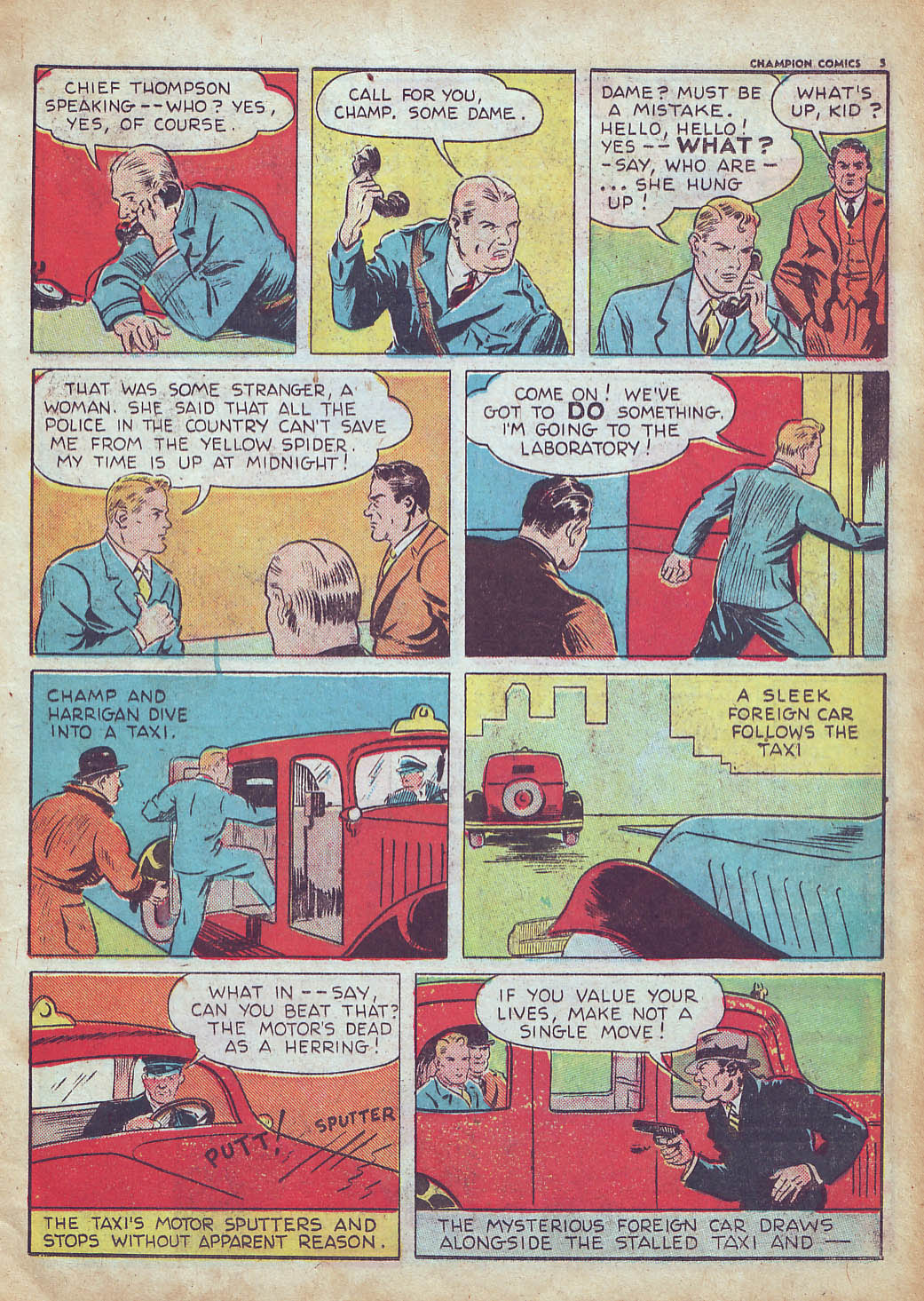 Read online Champion Comics comic -  Issue #4 - 7