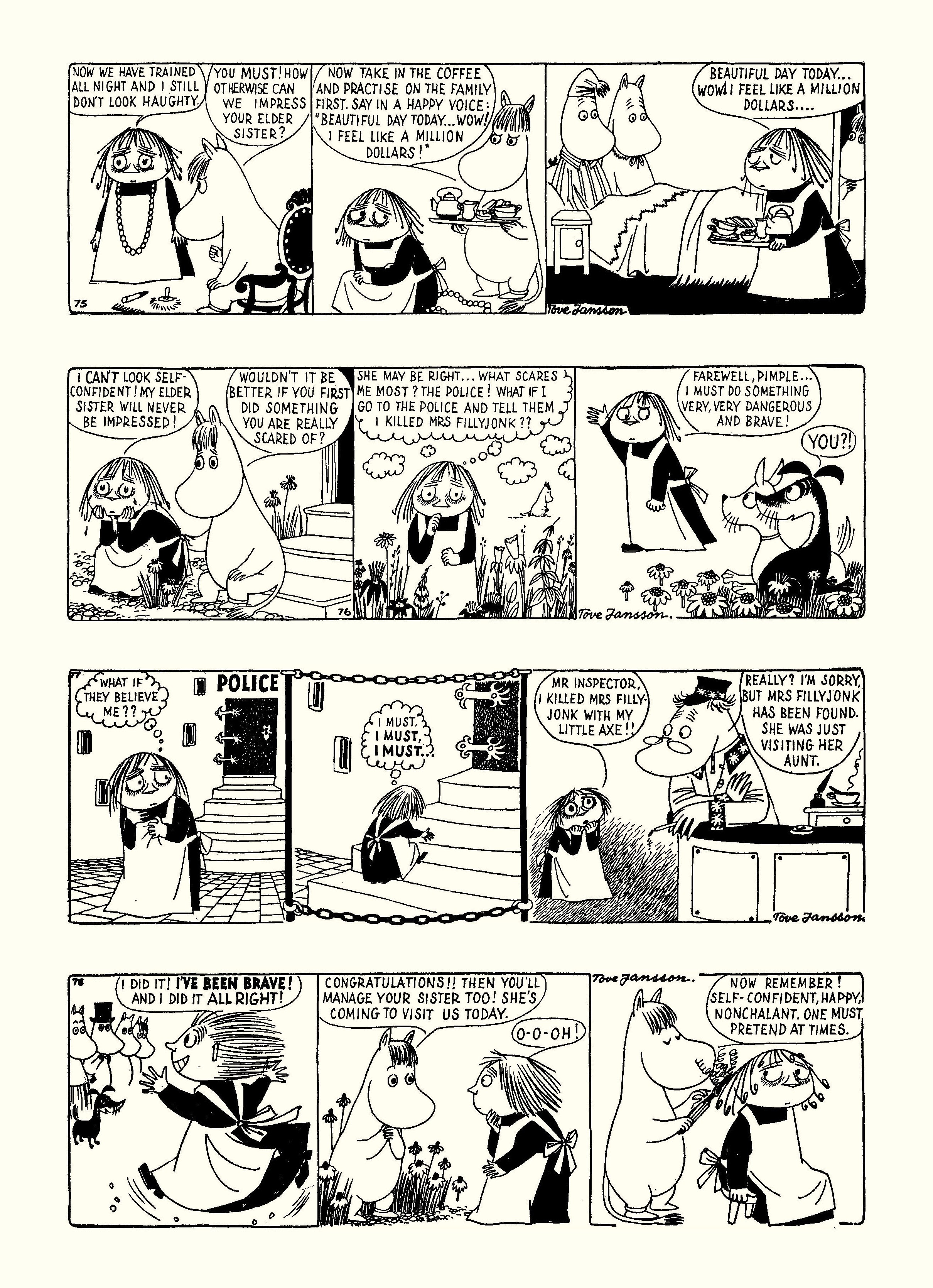 Read online Moomin: The Complete Tove Jansson Comic Strip comic -  Issue # TPB 2 - 46
