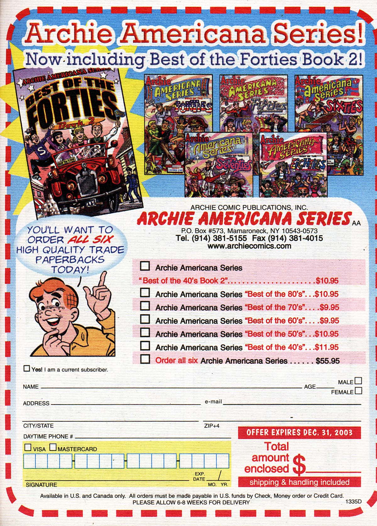 Read online Archie's Pals 'n' Gals Double Digest Magazine comic -  Issue #75 - 138