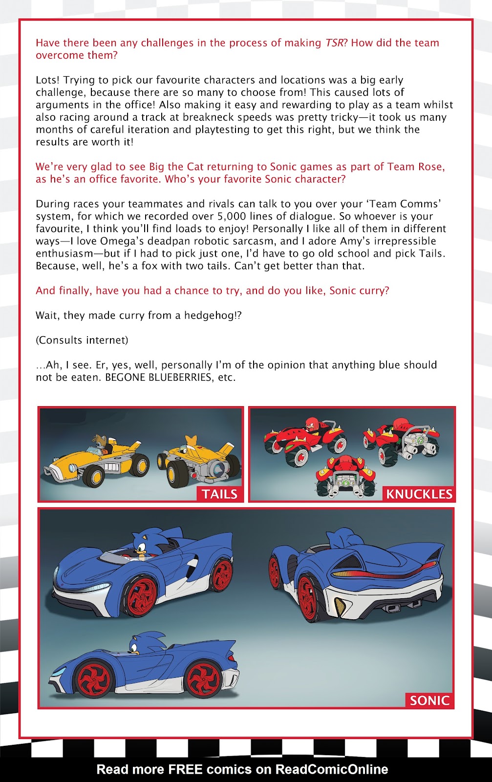 Team Sonic Racing Deluxe Turbo Championship Edition issue Full - Page 25