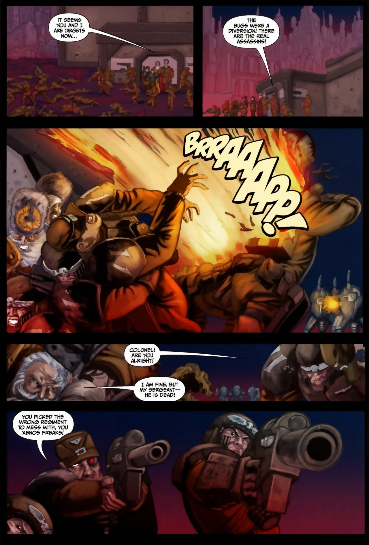 Read online Warhammer 40,000: Fire & Honour comic -  Issue #2 - 19