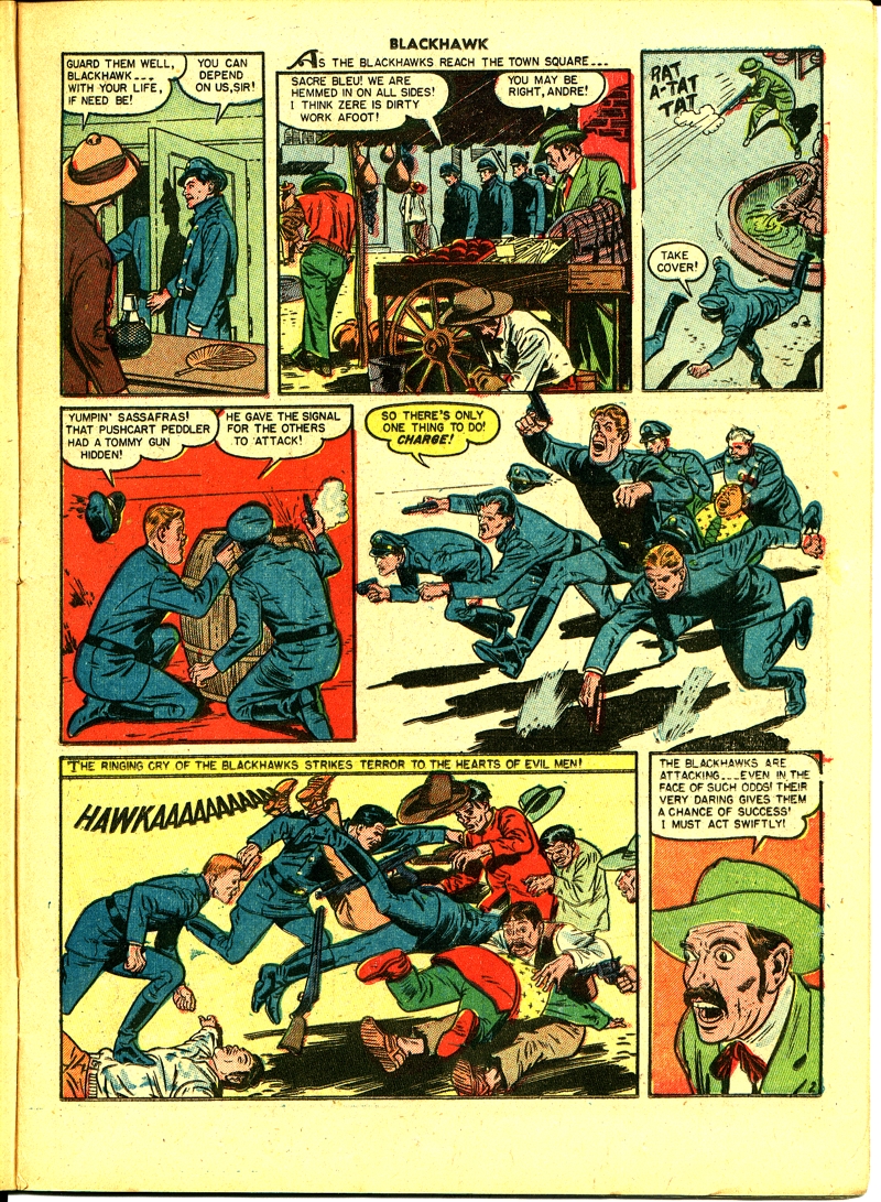 Read online Blackhawk (1957) comic -  Issue #42 - 17
