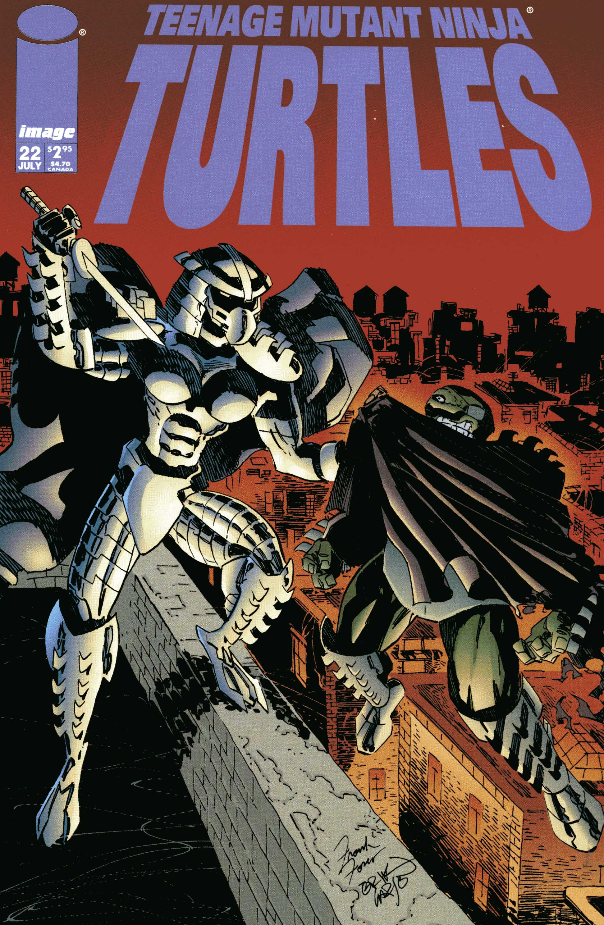 Teenage Mutant Ninja Turtles (1996) Issue #22 #22 - English 1