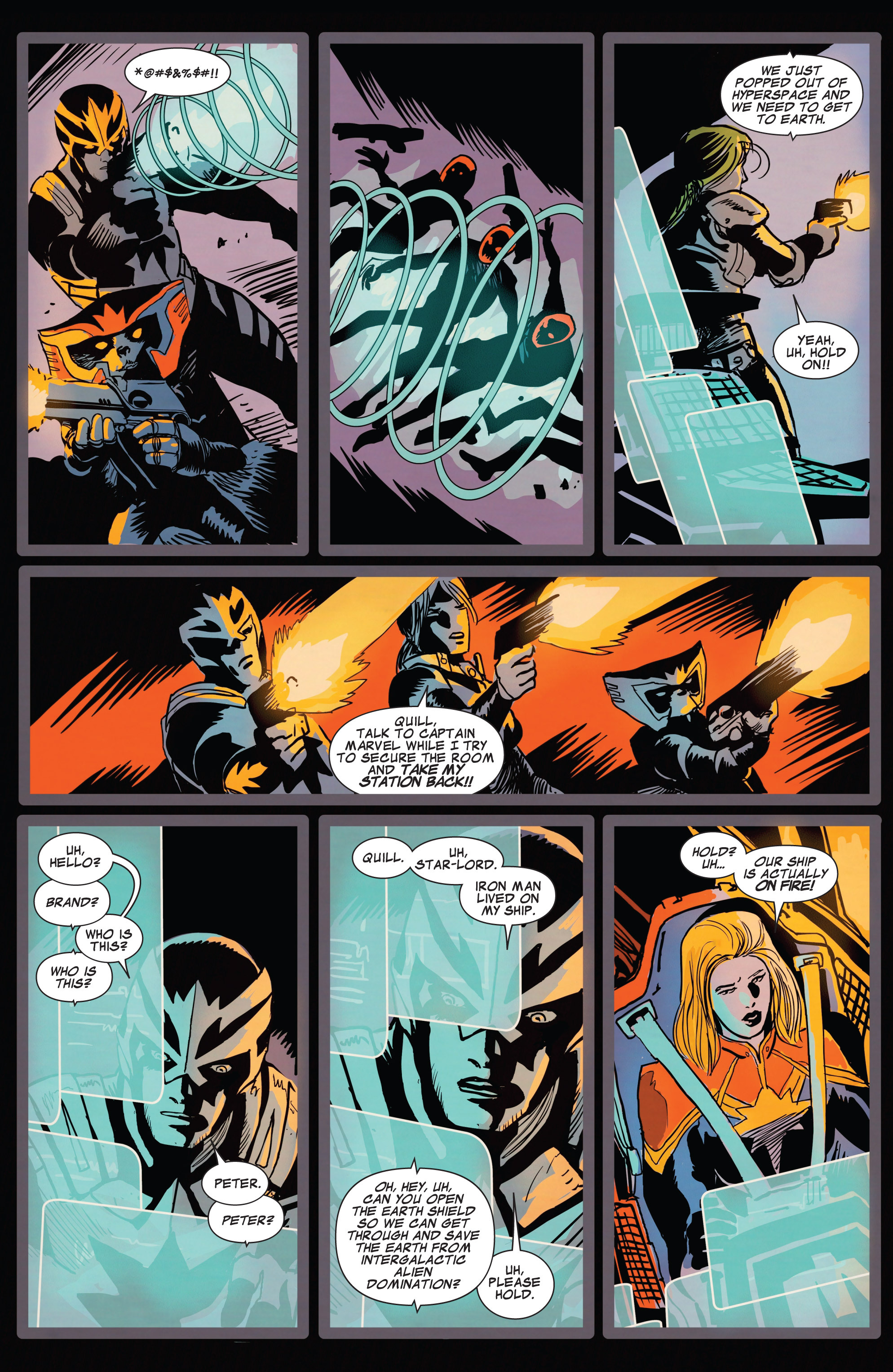 Read online Guardians of the Galaxy (2013) comic -  Issue #9 - 14