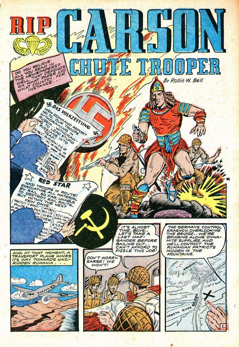 Read online Fight Comics comic -  Issue #36 - 3