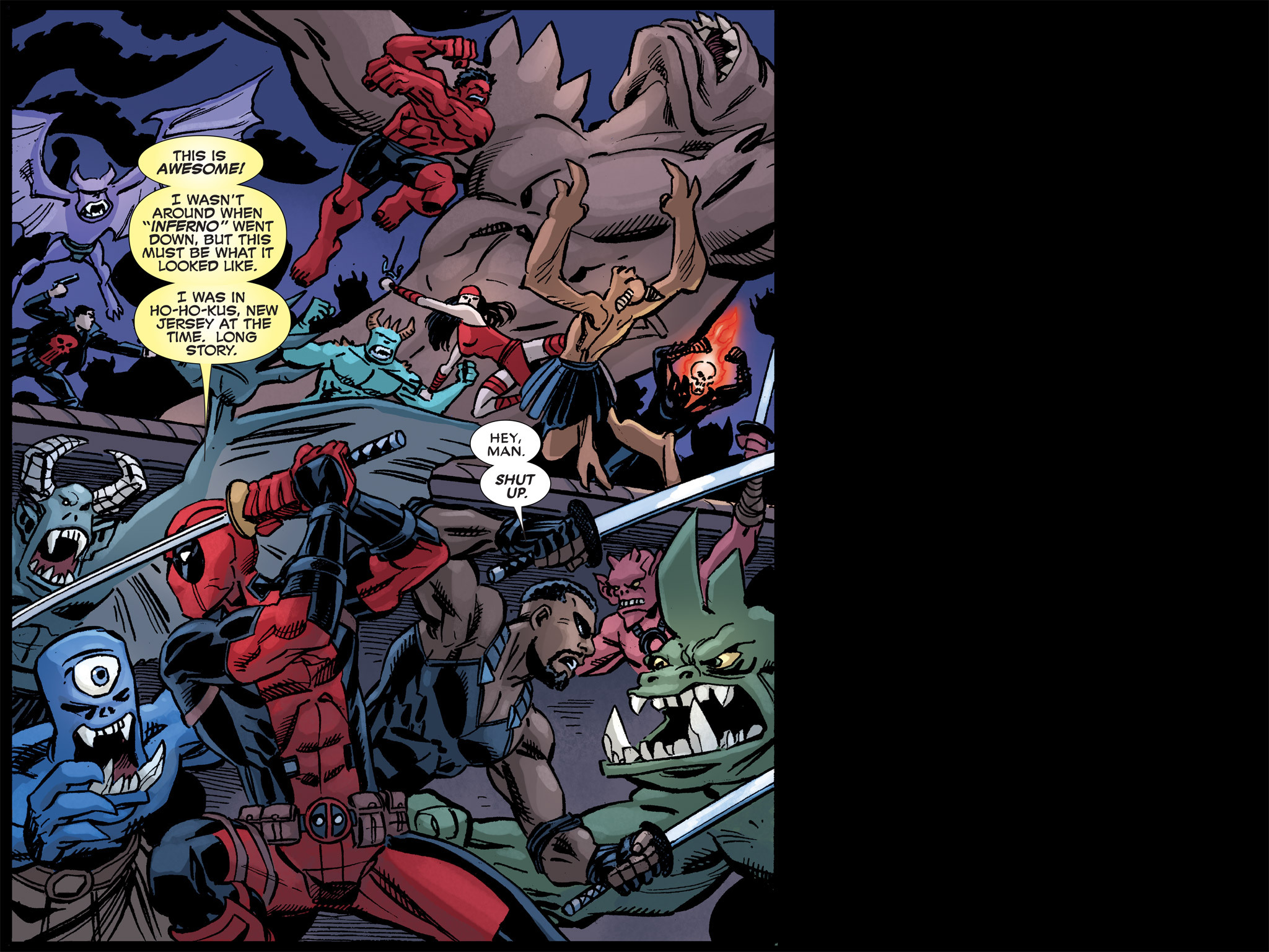 Read online Deadpool: Dracula's Gauntlet comic -  Issue # Part 8 - 25