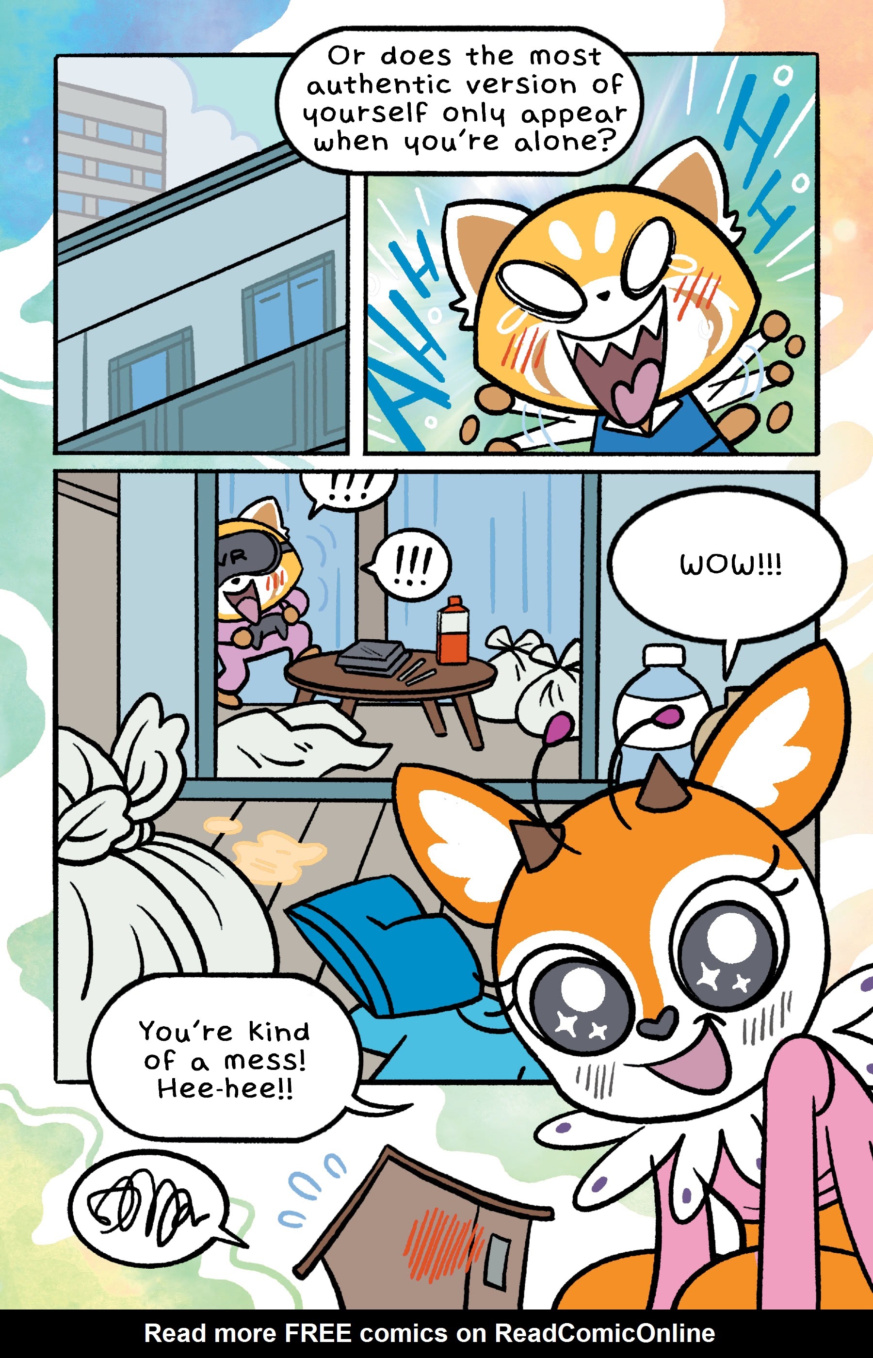 Read online Aggretsuko: Down the Rabbit Hole comic -  Issue # TPB - 38