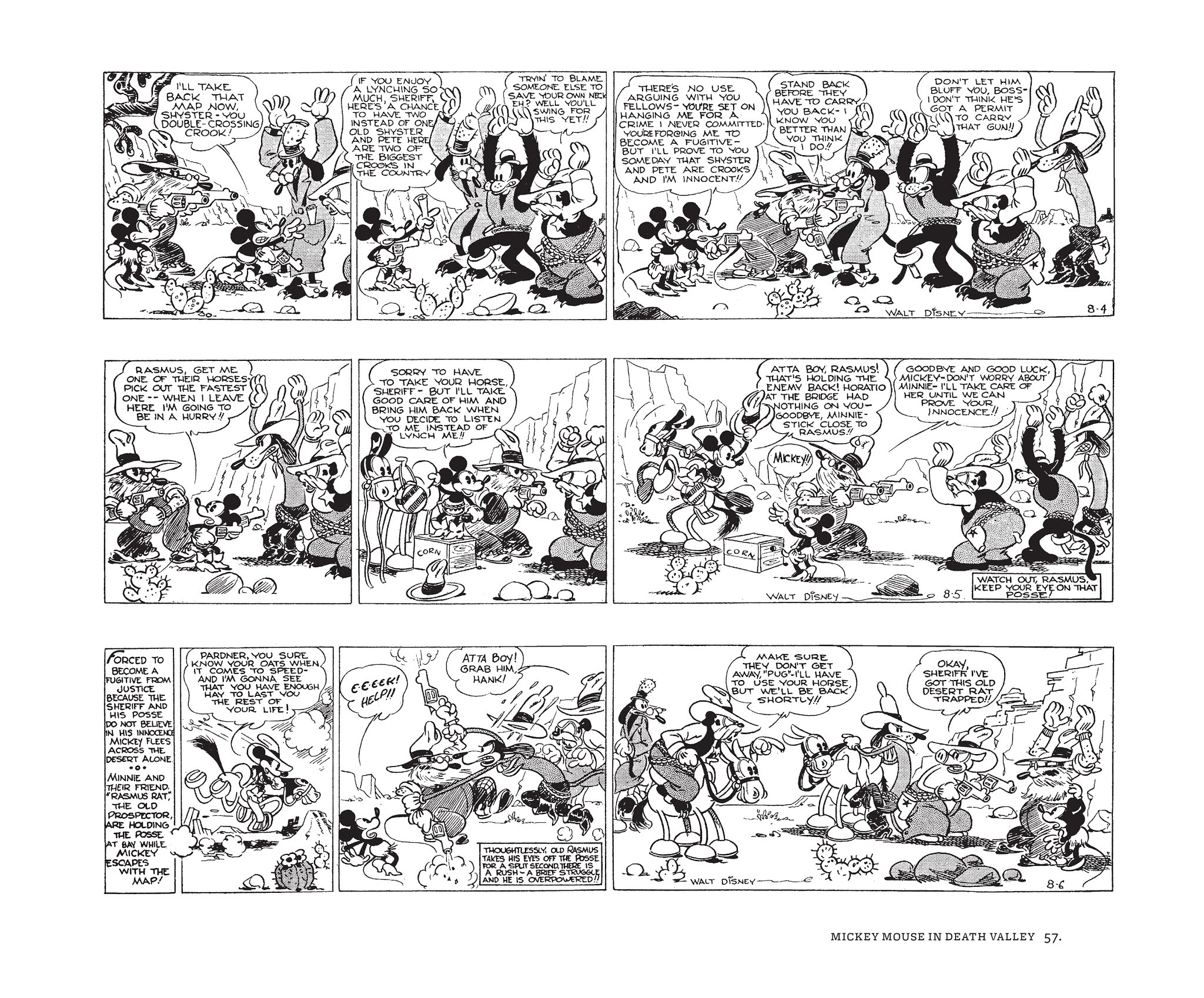 Read online Walt Disney's Mickey Mouse by Floyd Gottfredson comic -  Issue # TPB 1 (Part 1) - 57