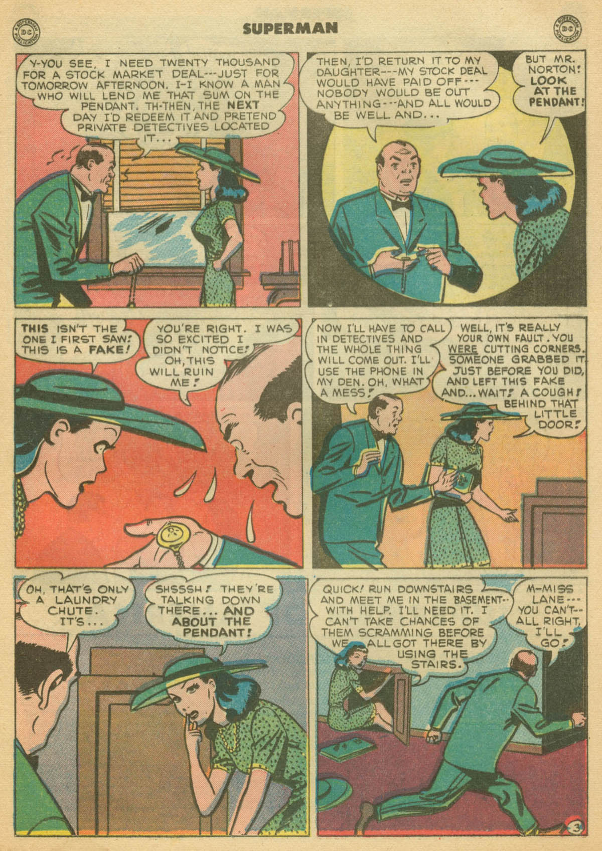 Read online Superman (1939) comic -  Issue #39 - 35