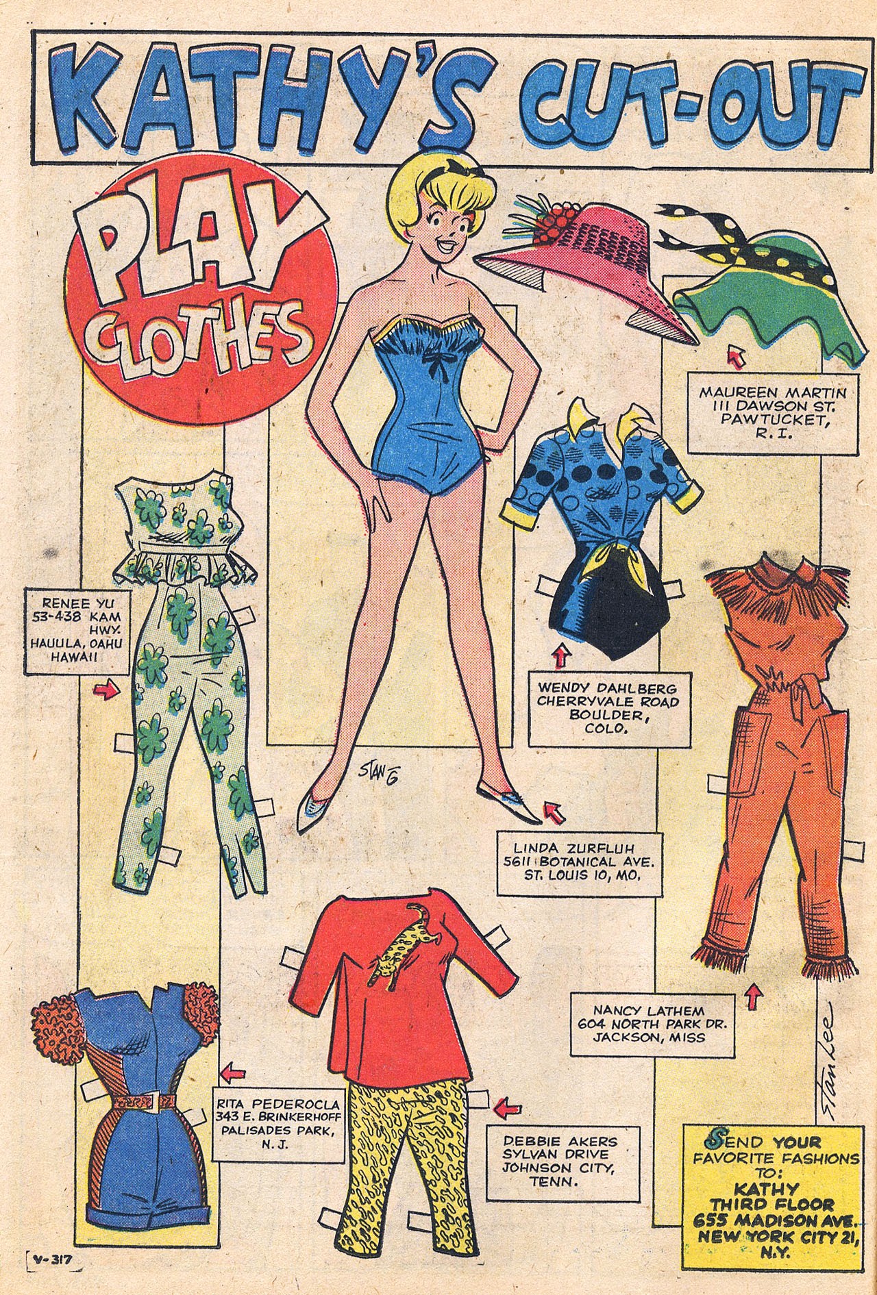 Read online Kathy (1959) comic -  Issue #13 - 14