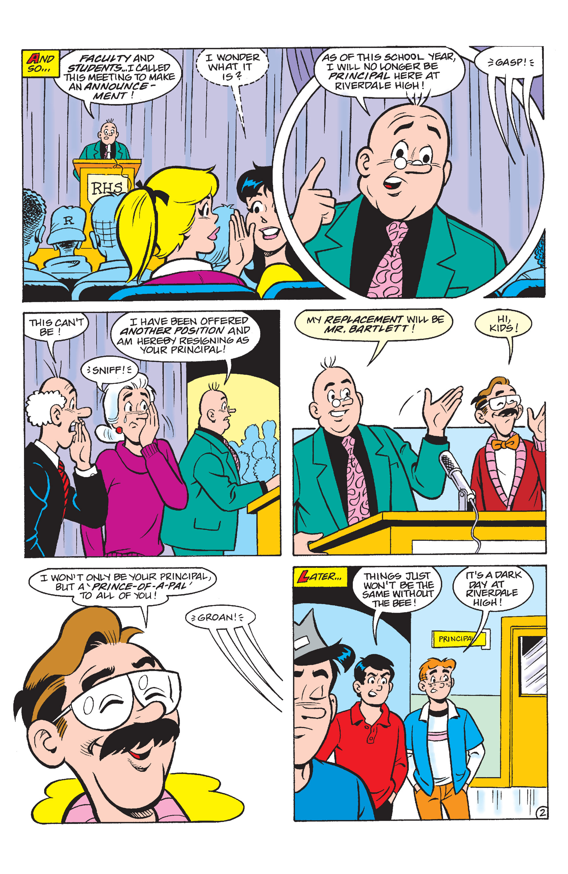 Read online Archie & Friends: Faculty Funnies comic -  Issue # TPB - 91