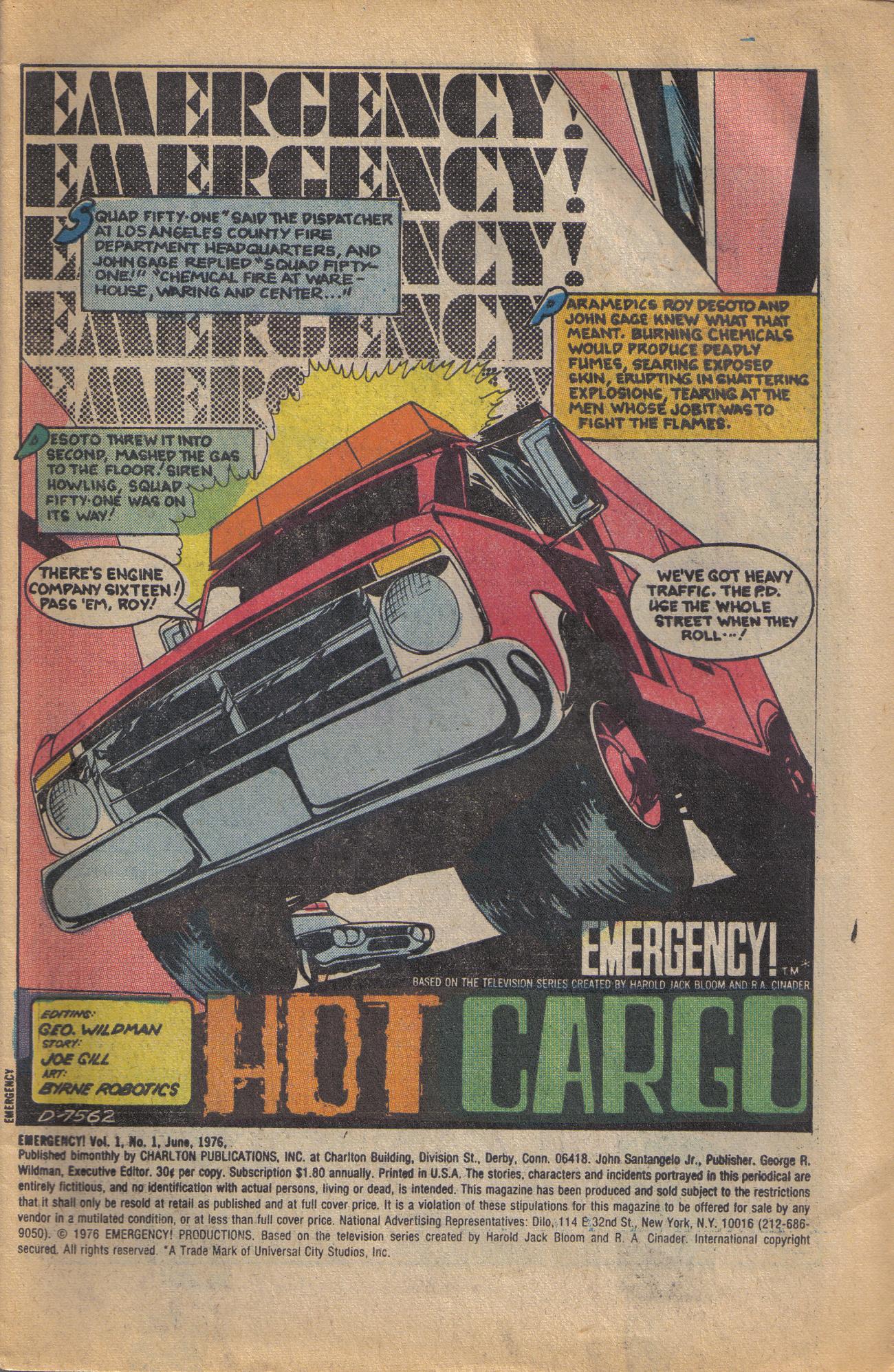 Read online Emergency! comic -  Issue #1 - 3