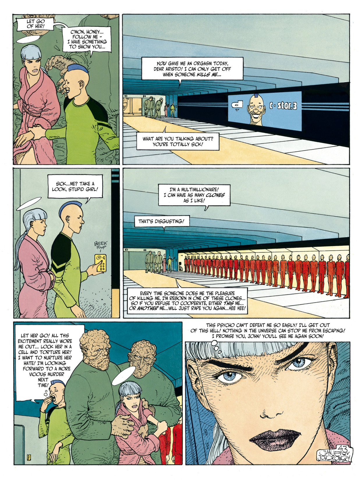 Read online Before the Incal comic -  Issue #5 - 46