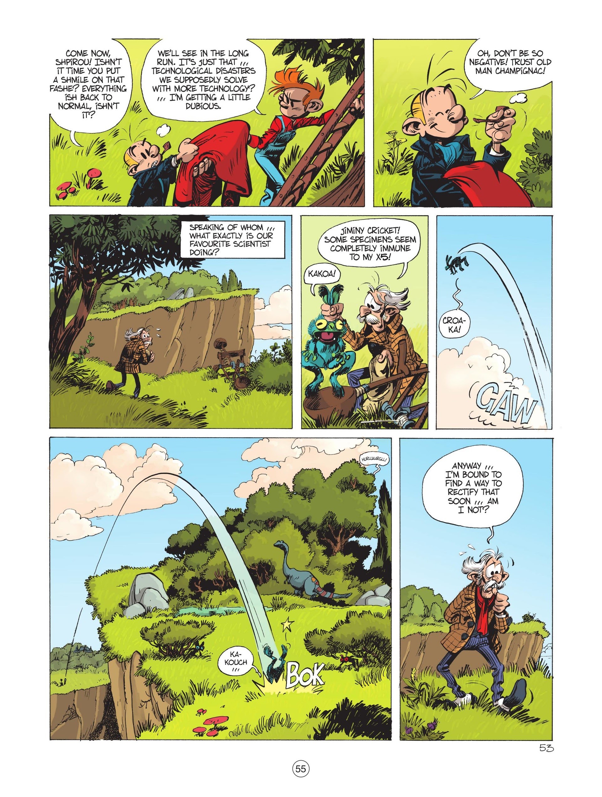 Read online Spirou & Fantasio (2009) comic -  Issue #18 - 57