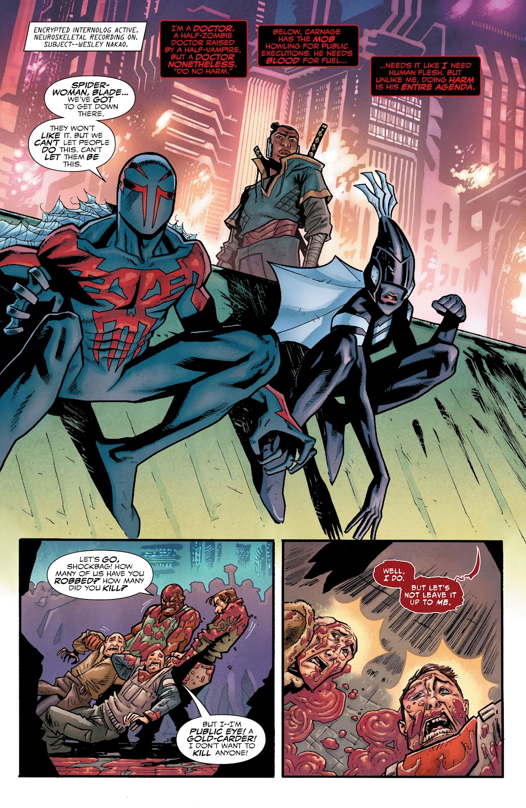 Spider-Man 2099: Dark Genesis issue 3 - Page 8