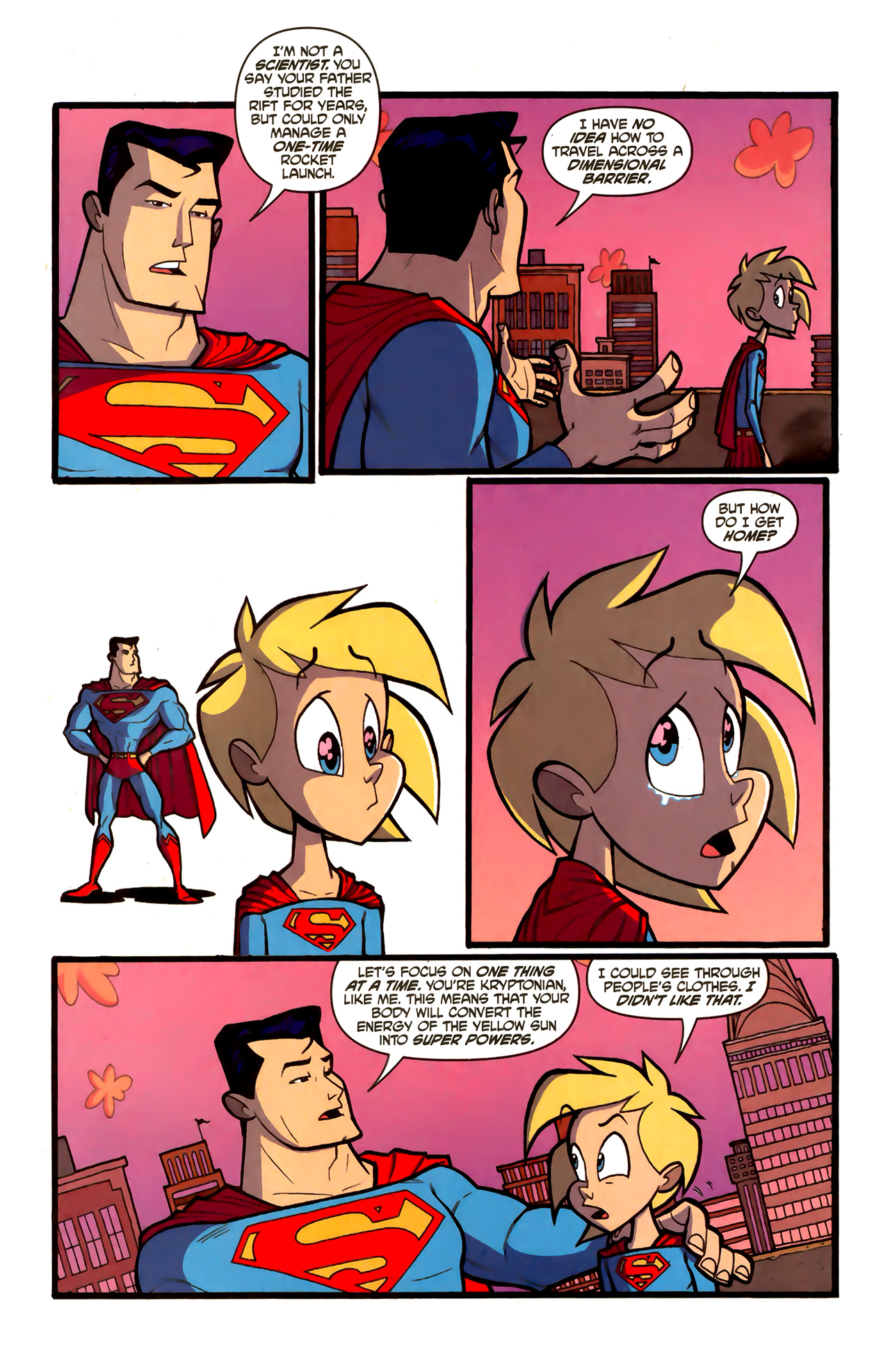 Read online Supergirl: Cosmic Adventures in the 8th Grade comic -  Issue #1 - 10