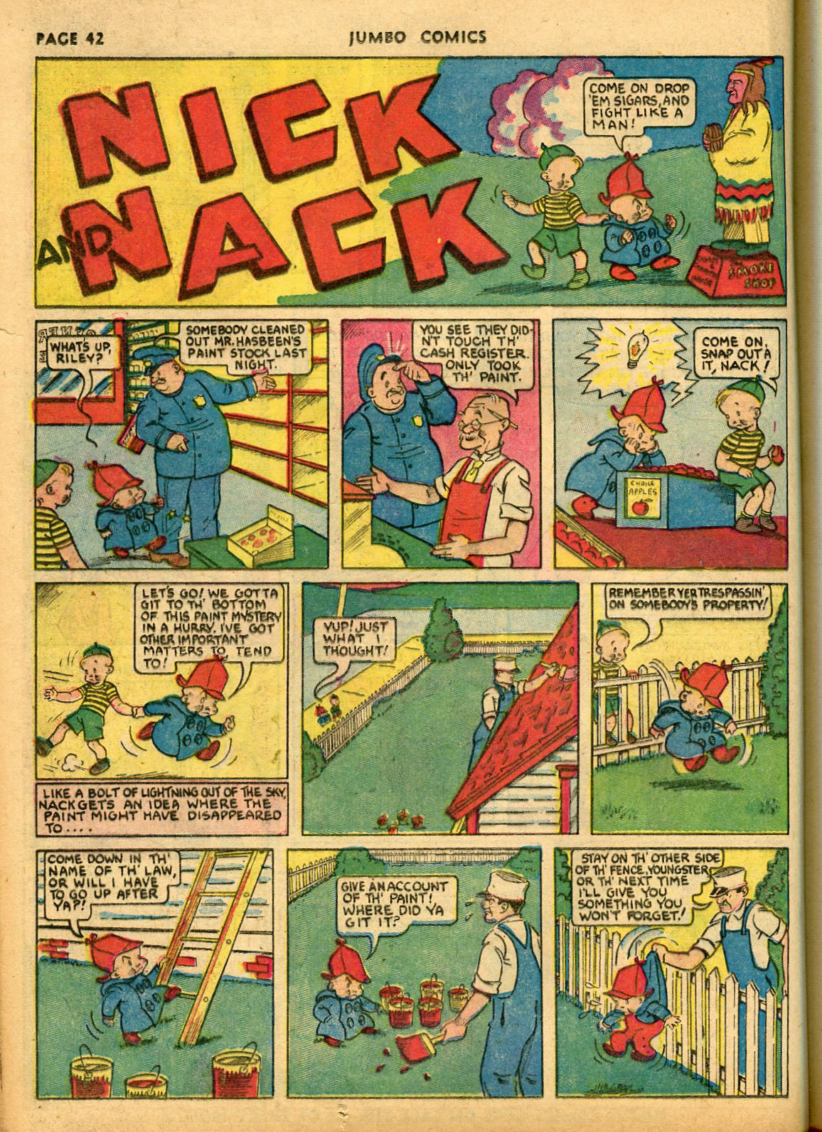 Read online Jumbo Comics comic -  Issue #21 - 44