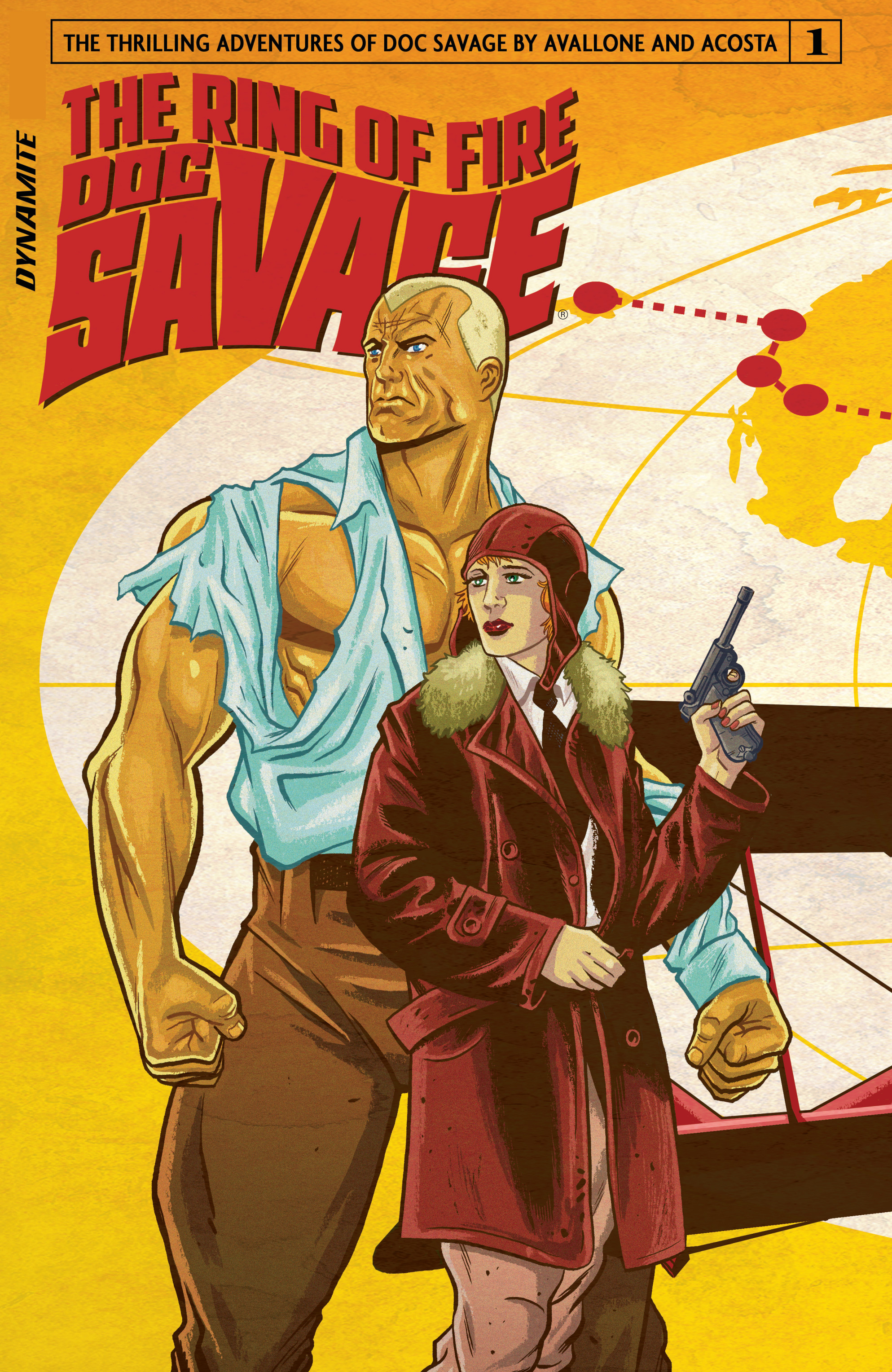 Read online Doc Savage: Ring Of Fire comic -  Issue #1 - 1