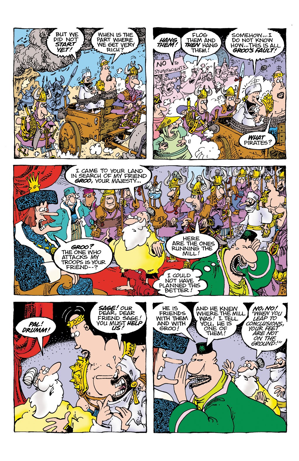 Read online Sergio Aragonés' Groo: The Most Intelligent Man In The World comic -  Issue # TPB - 75