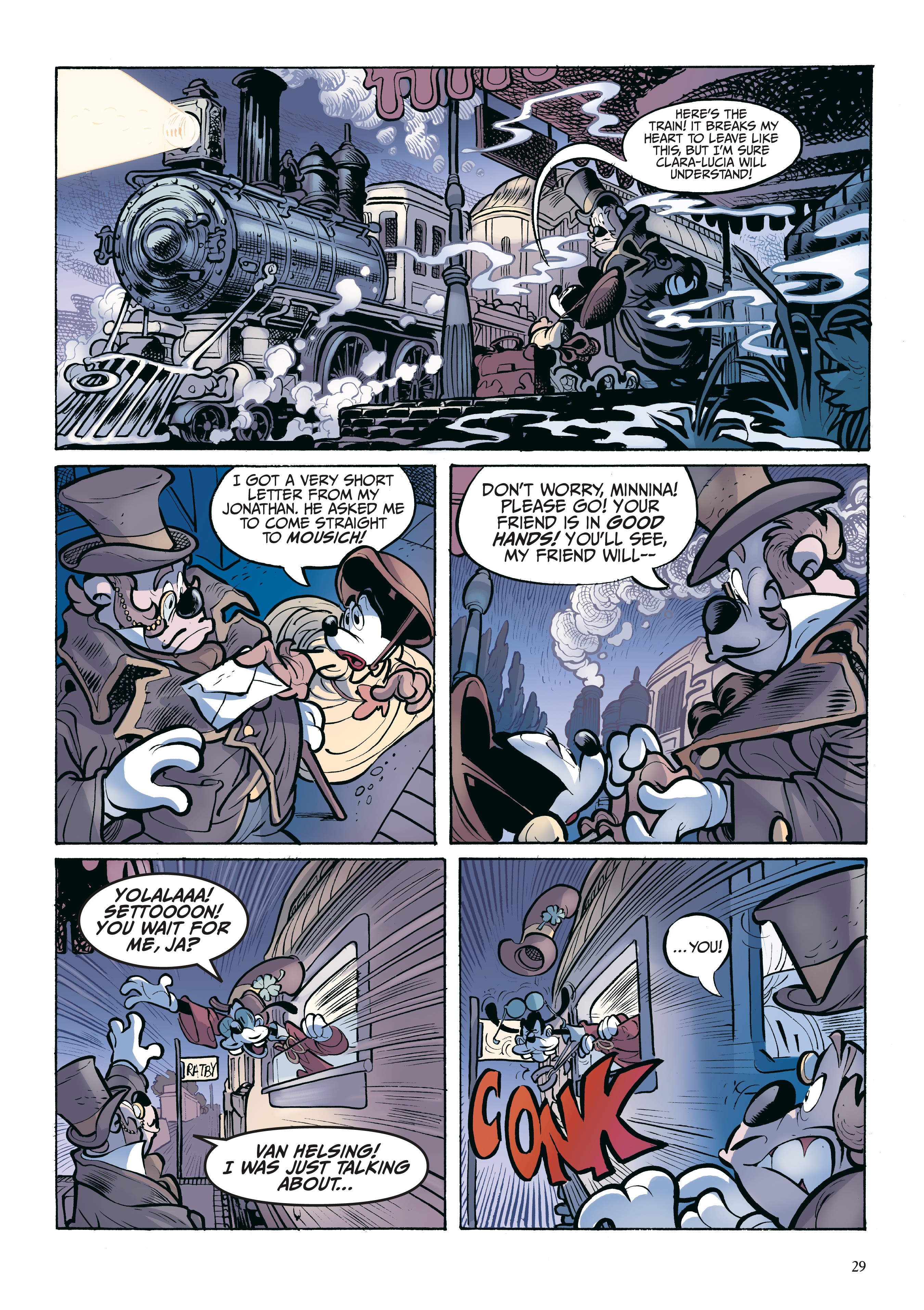 Read online Disney Dracula, Starring Mickey Mouse comic -  Issue # TPB - 29