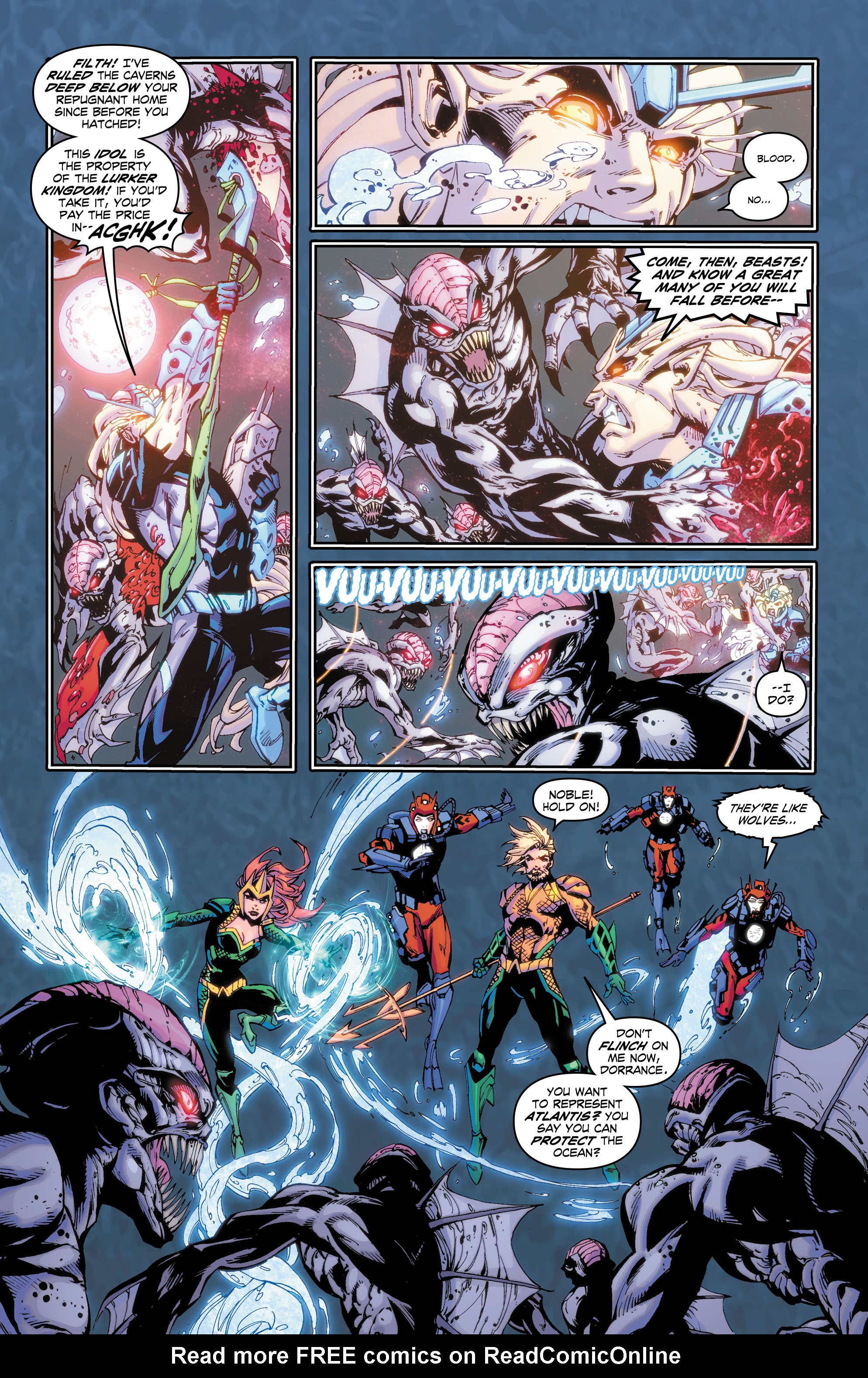 Read online Aquaman: Deep Dives comic -  Issue #5 - 5