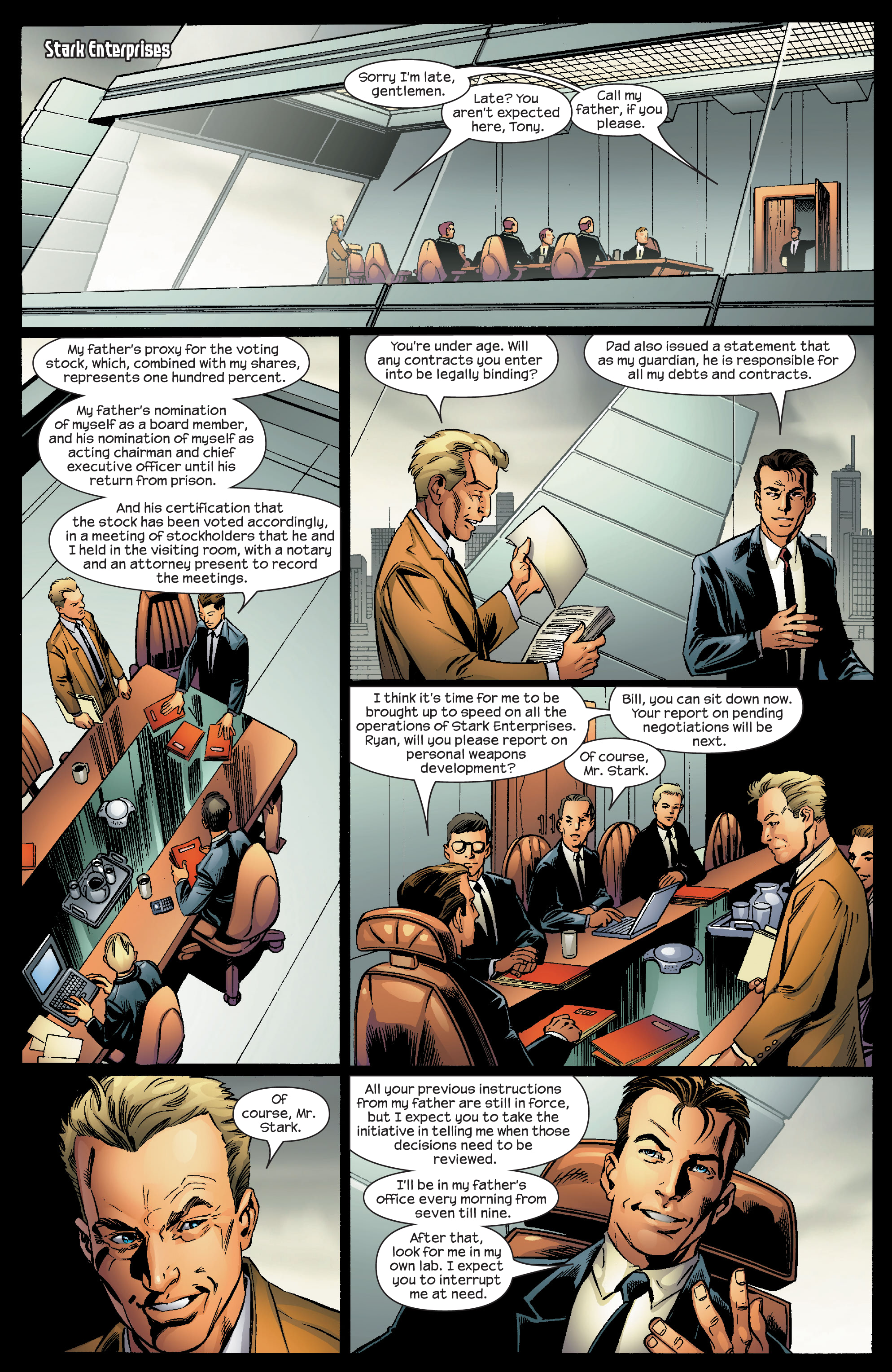 Read online Ultimate Iron Man (2005) comic -  Issue # _Ultimate Comics Iron Man - Ultimate Collection (Part 2) - 12
