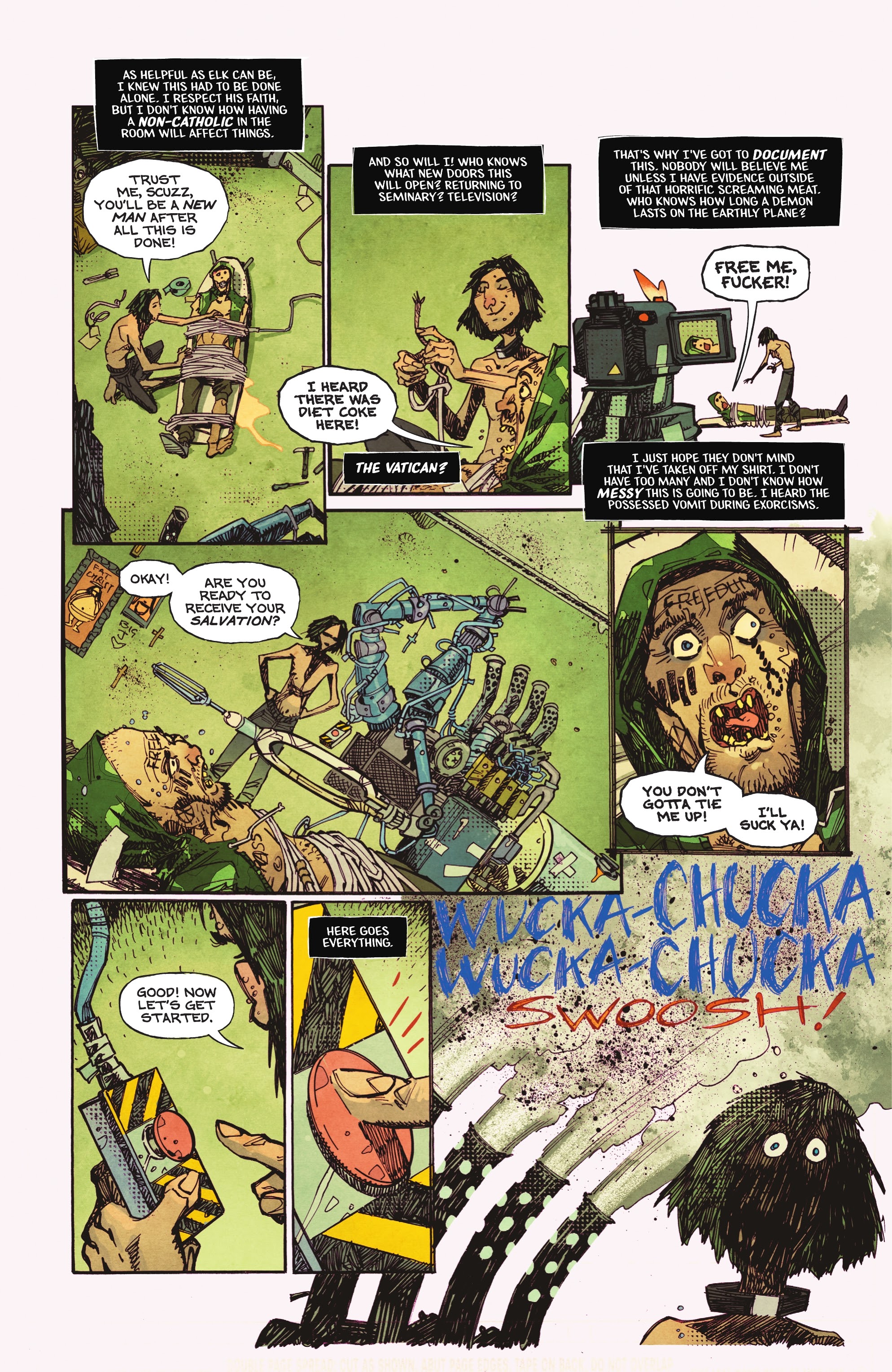 Read online DC Horror Presents: Soul Plumber comic -  Issue #1 - 24