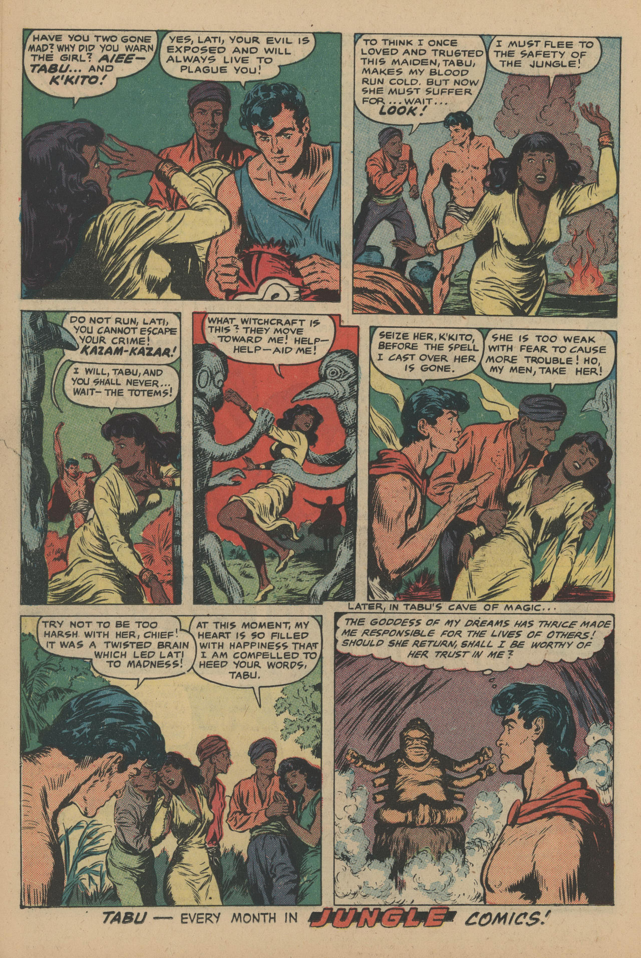 Read online Jungle Comics comic -  Issue #132 - 38