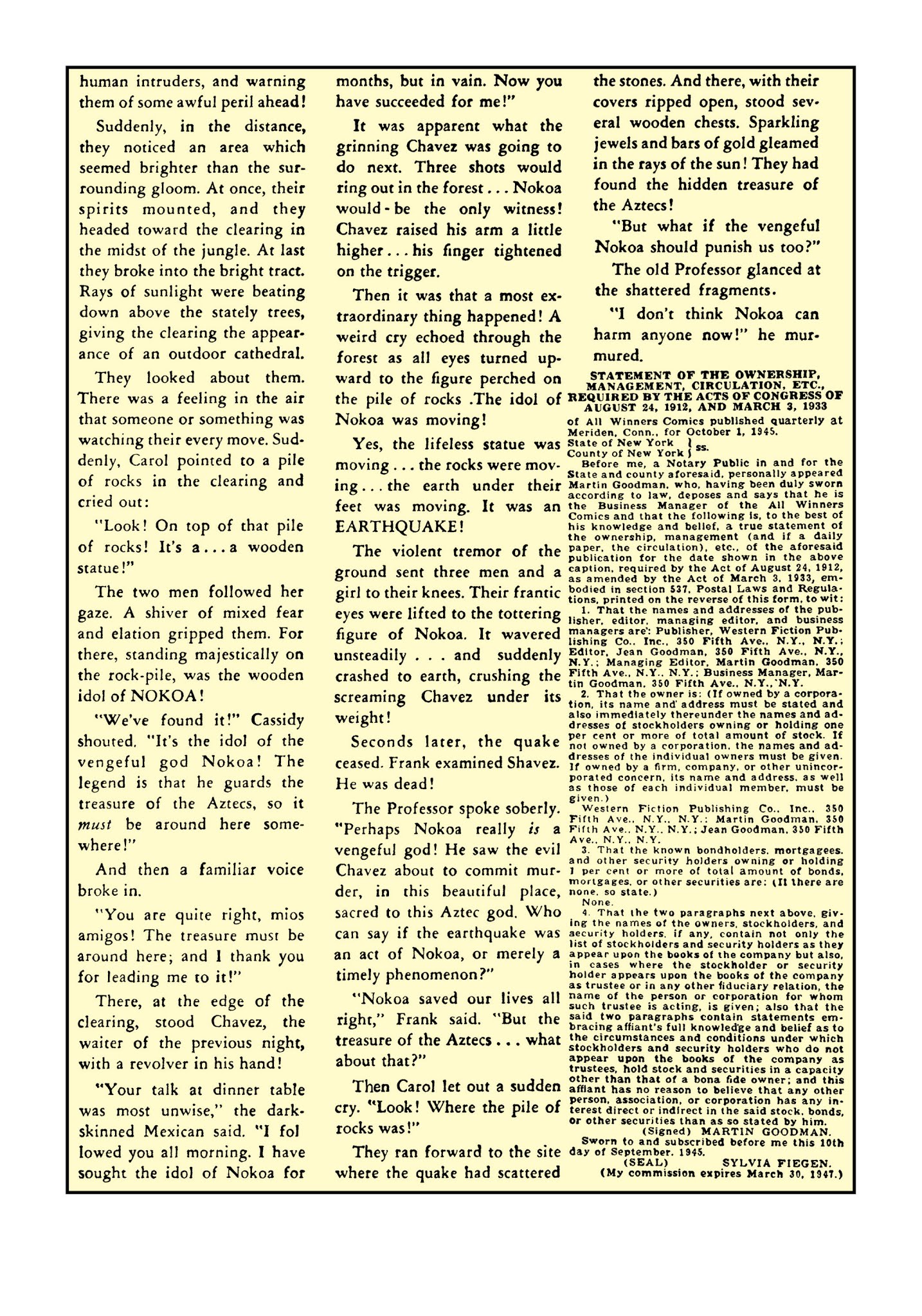 Read online Marvel Masterworks: Golden Age All Winners comic -  Issue # TPB 4 (Part 2) - 1