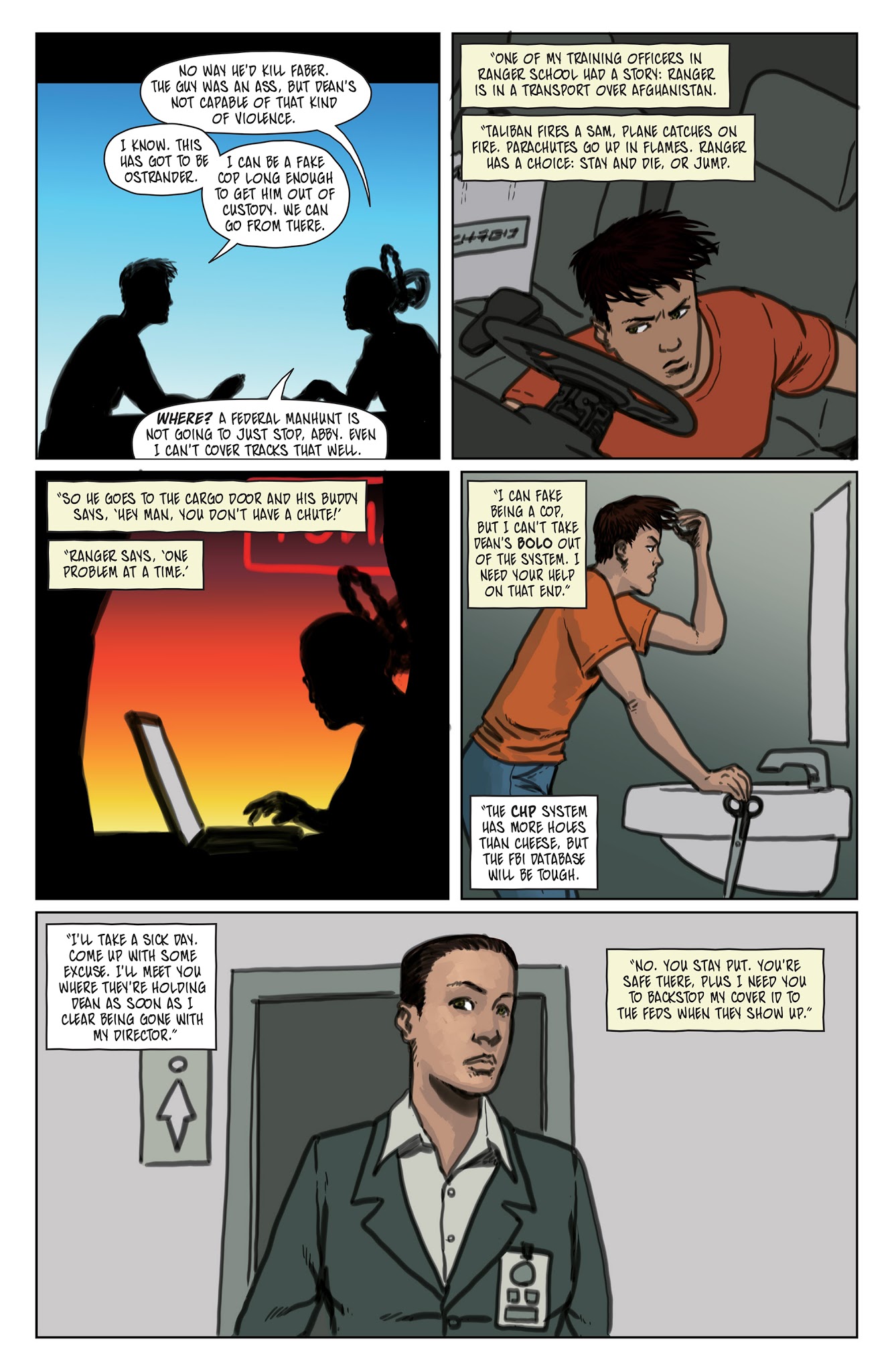 Read online Throwaways comic -  Issue #9 - 12