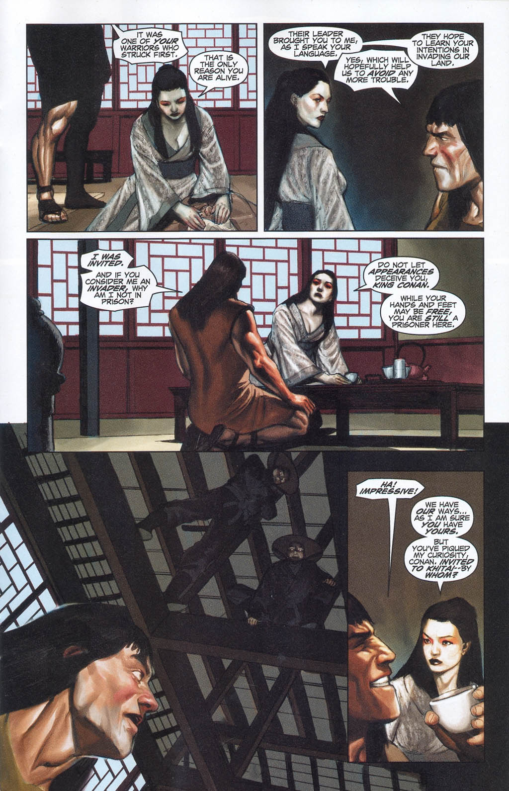 Read online Conan and the Demons of Khitai comic -  Issue #1 - 17