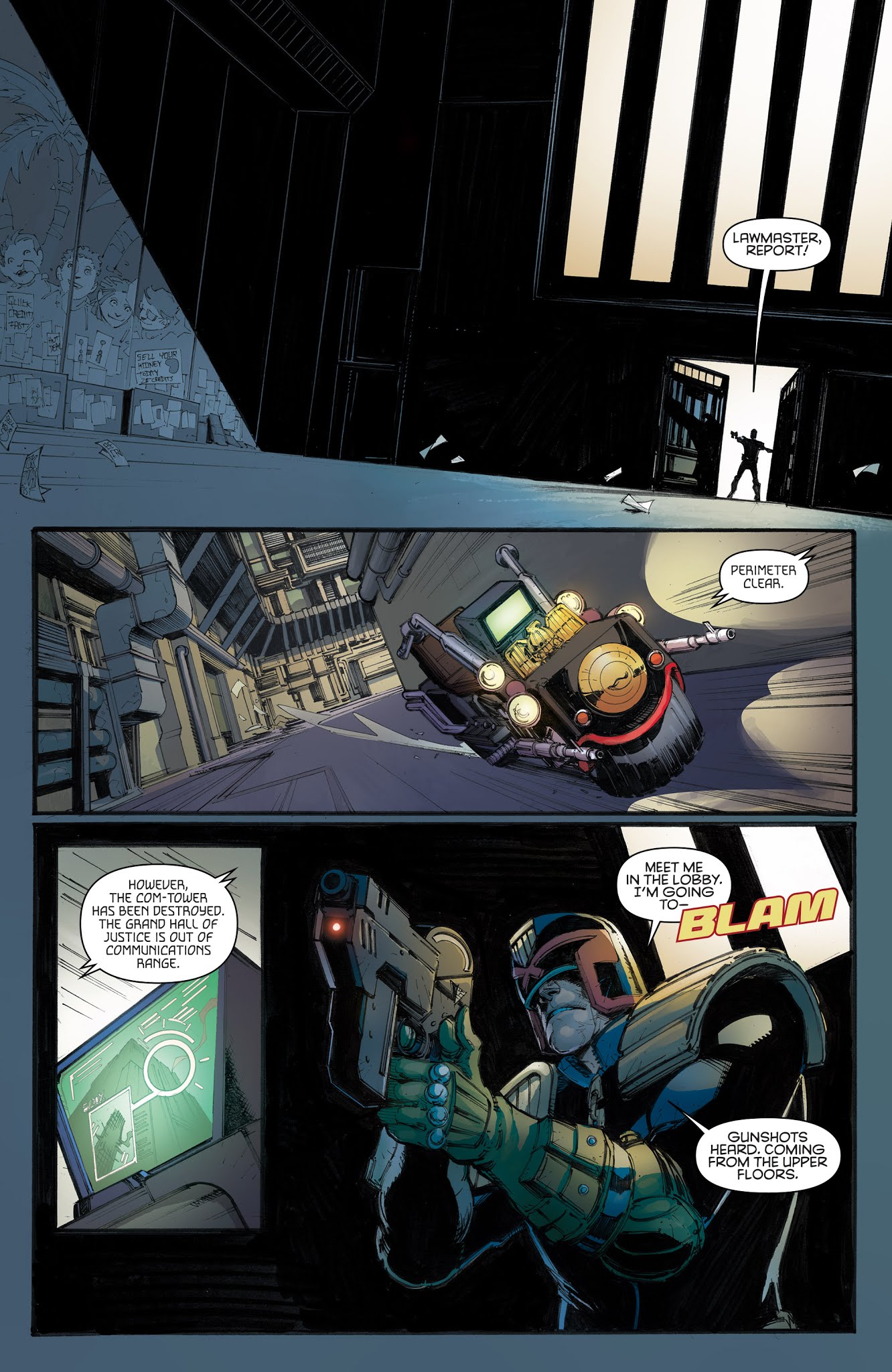 Read online Judge Dredd: Under Siege comic -  Issue #1 - 8
