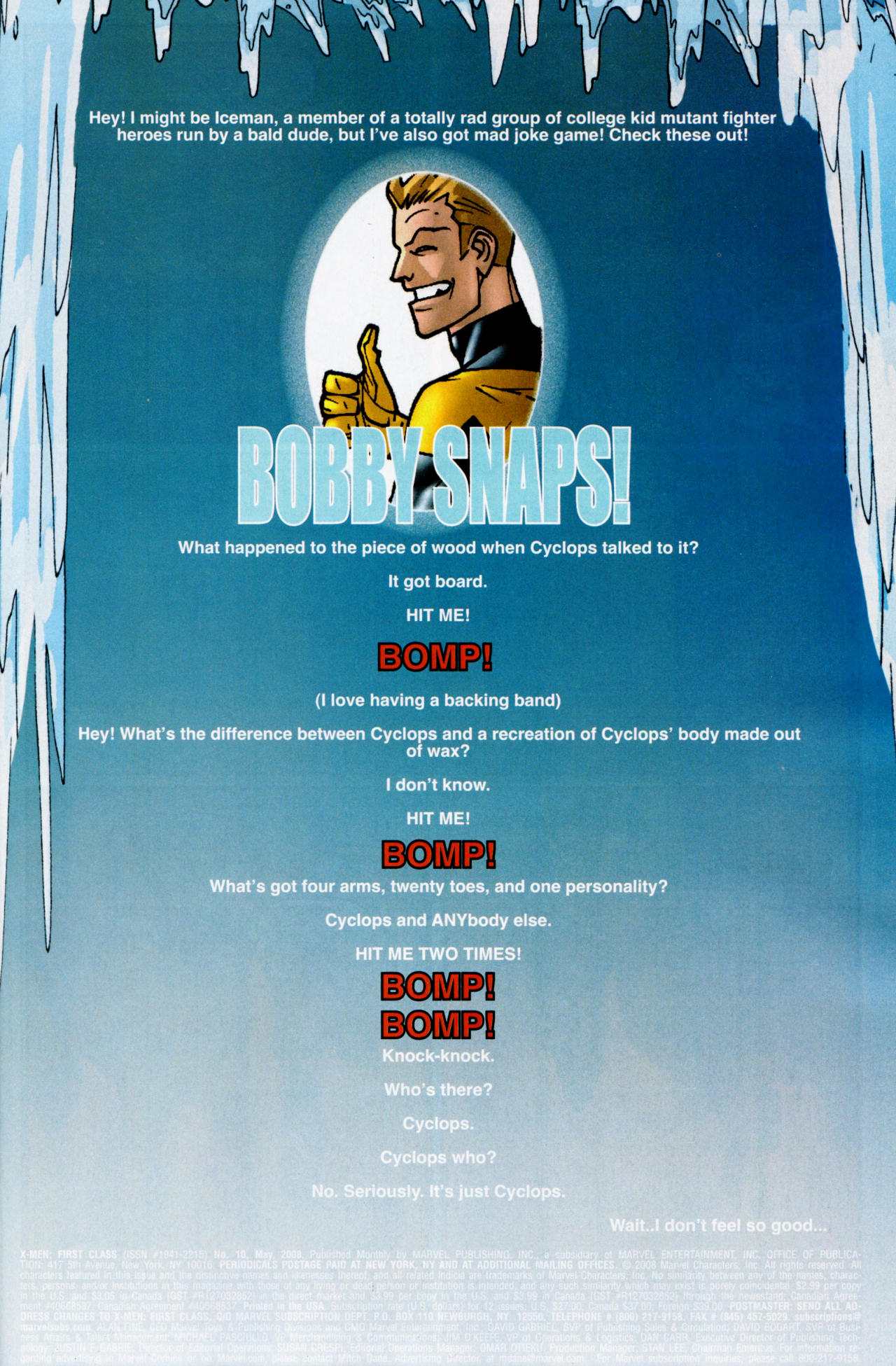 Read online X-Men: First Class (2007) comic -  Issue #10 - 2