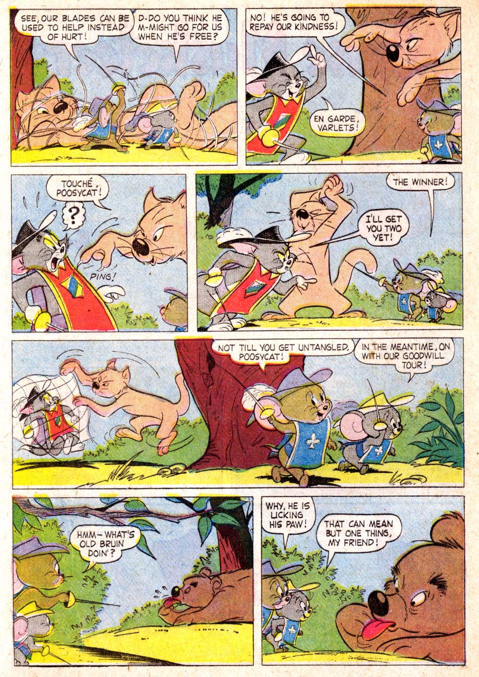 Read online M.G.M's The Mouse Musketeers comic -  Issue #17 - 24