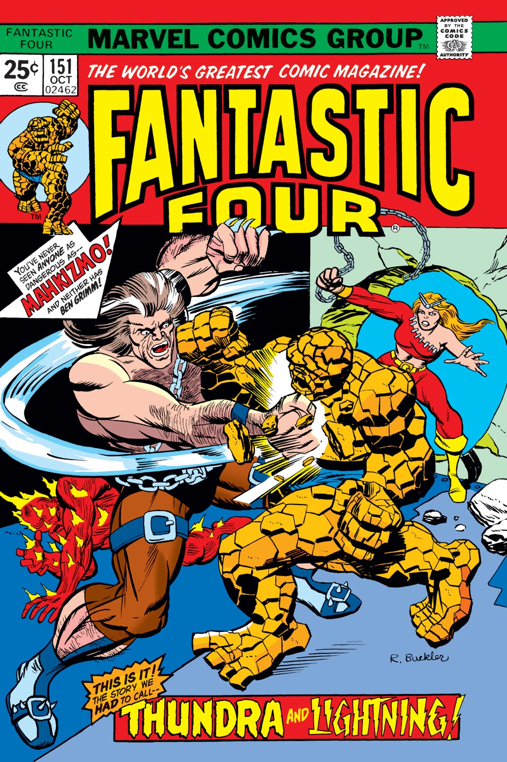 Read online Fantastic Four (1961) comic -  Issue #151 - 1