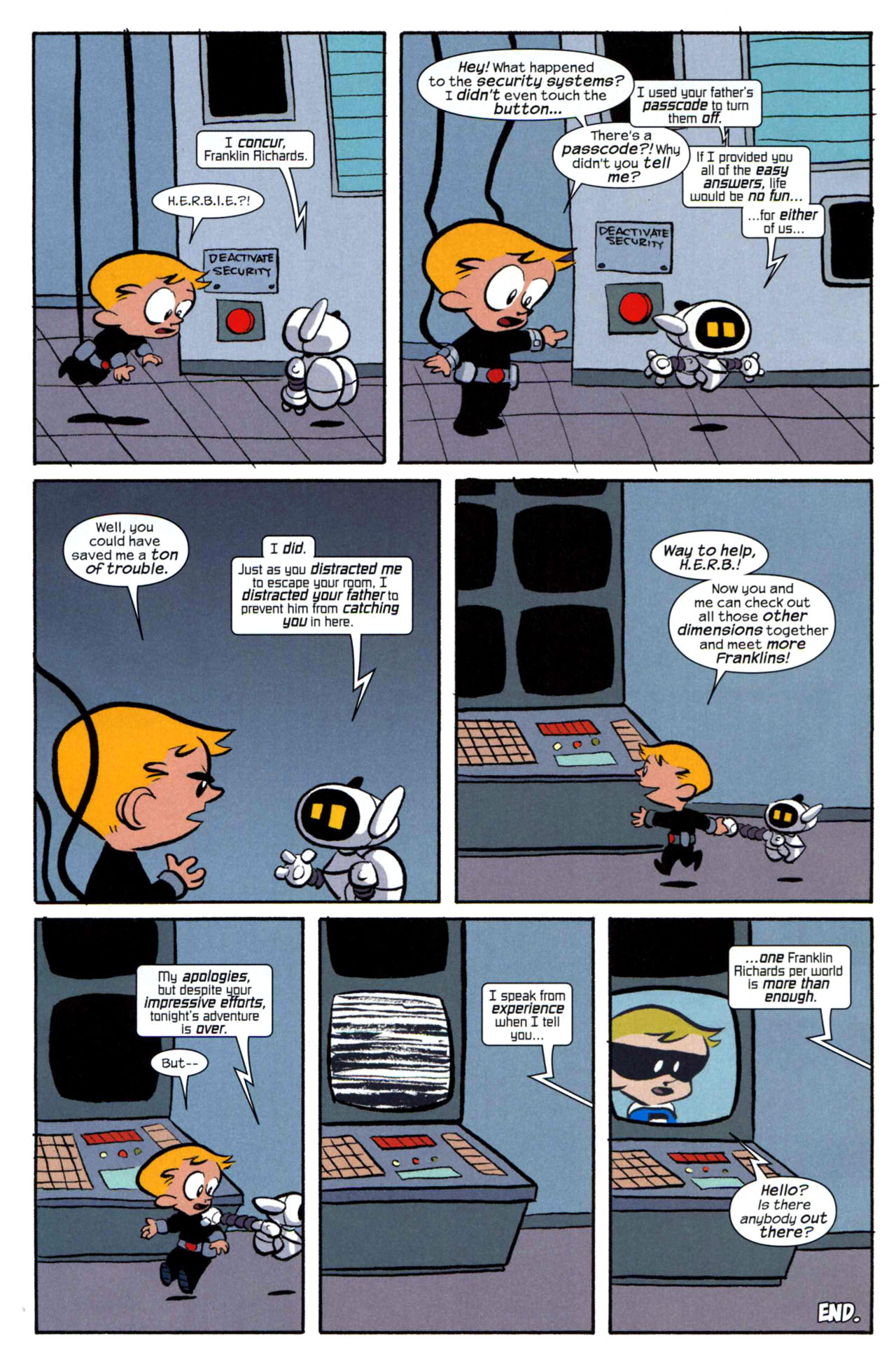 Read online Franklin Richards: Sons Of Geniuses comic -  Issue # Full - 7