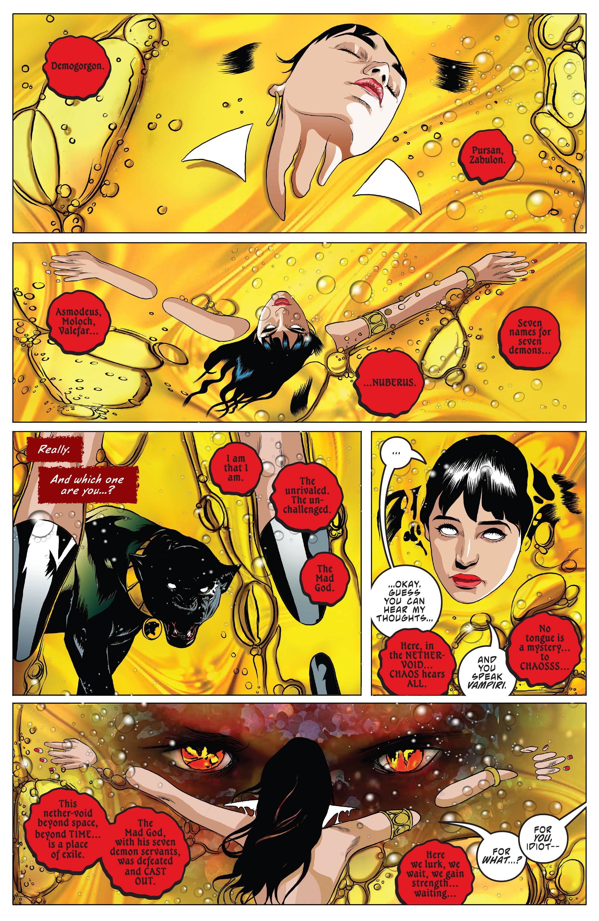 Read online Vampirella: Year One comic -  Issue #6 - 9