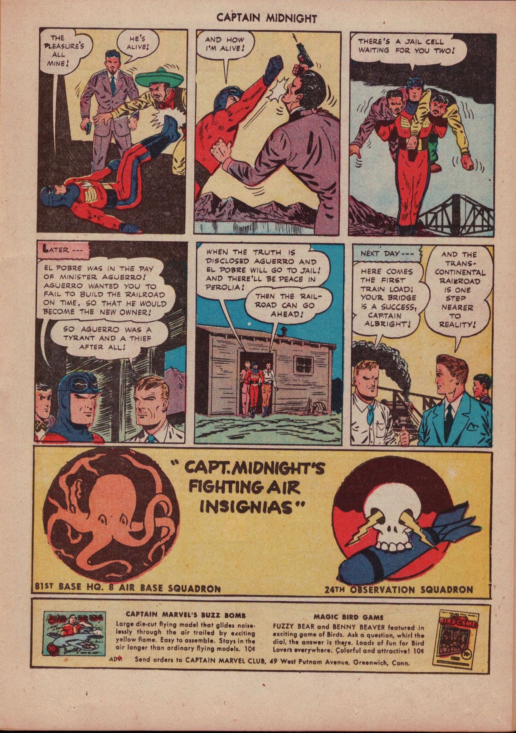 Read online Captain Midnight (1942) comic -  Issue #40 - 25