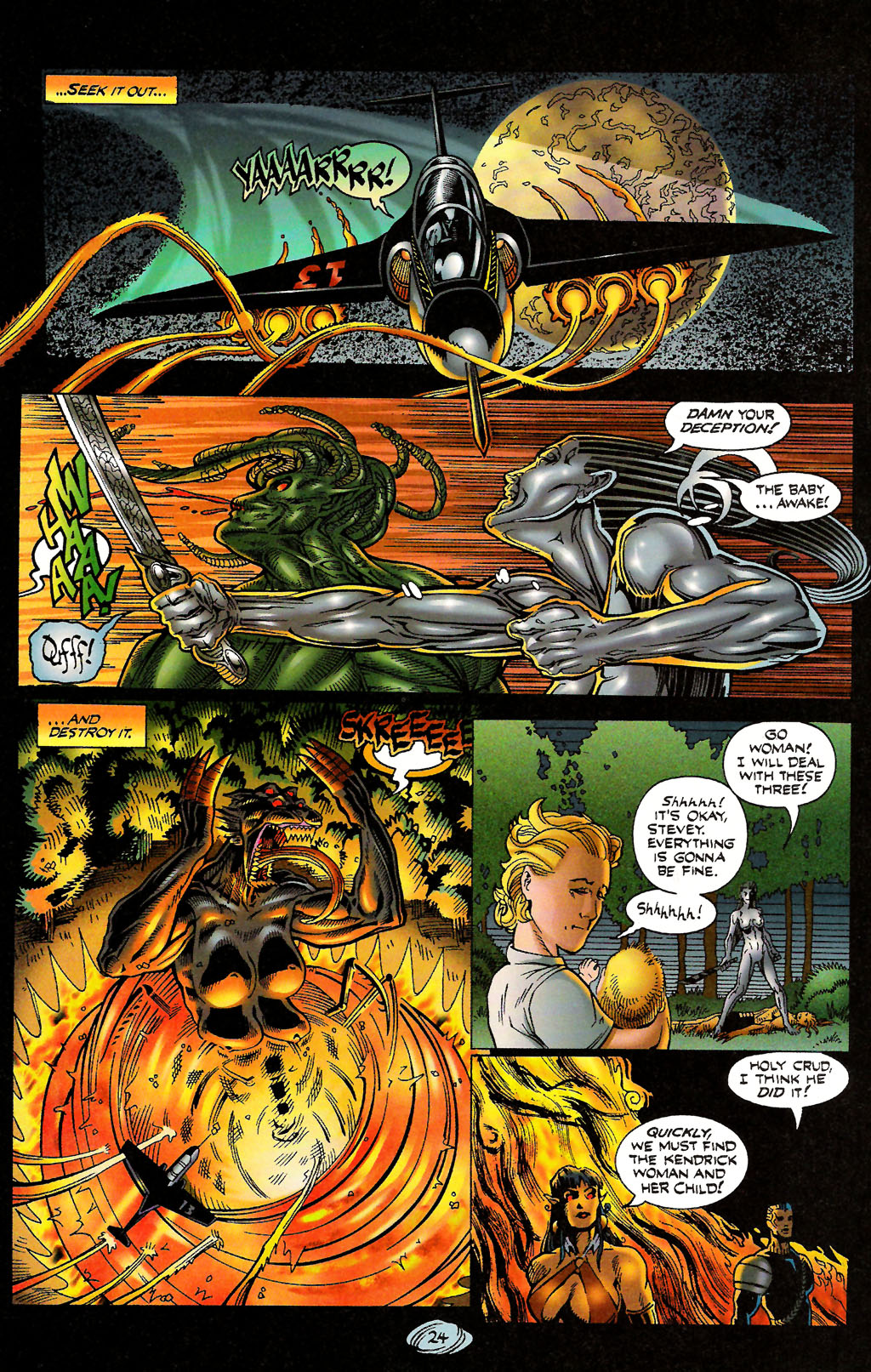 Read online Vampirella Strikes (1995) comic -  Issue #2 - 28