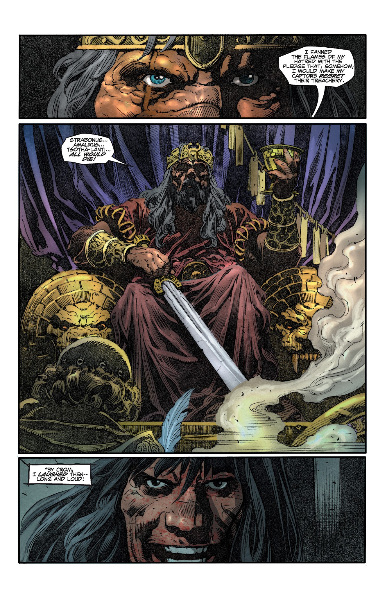 Read online King Conan: The Scarlet Citadel comic -  Issue # TPB - 21