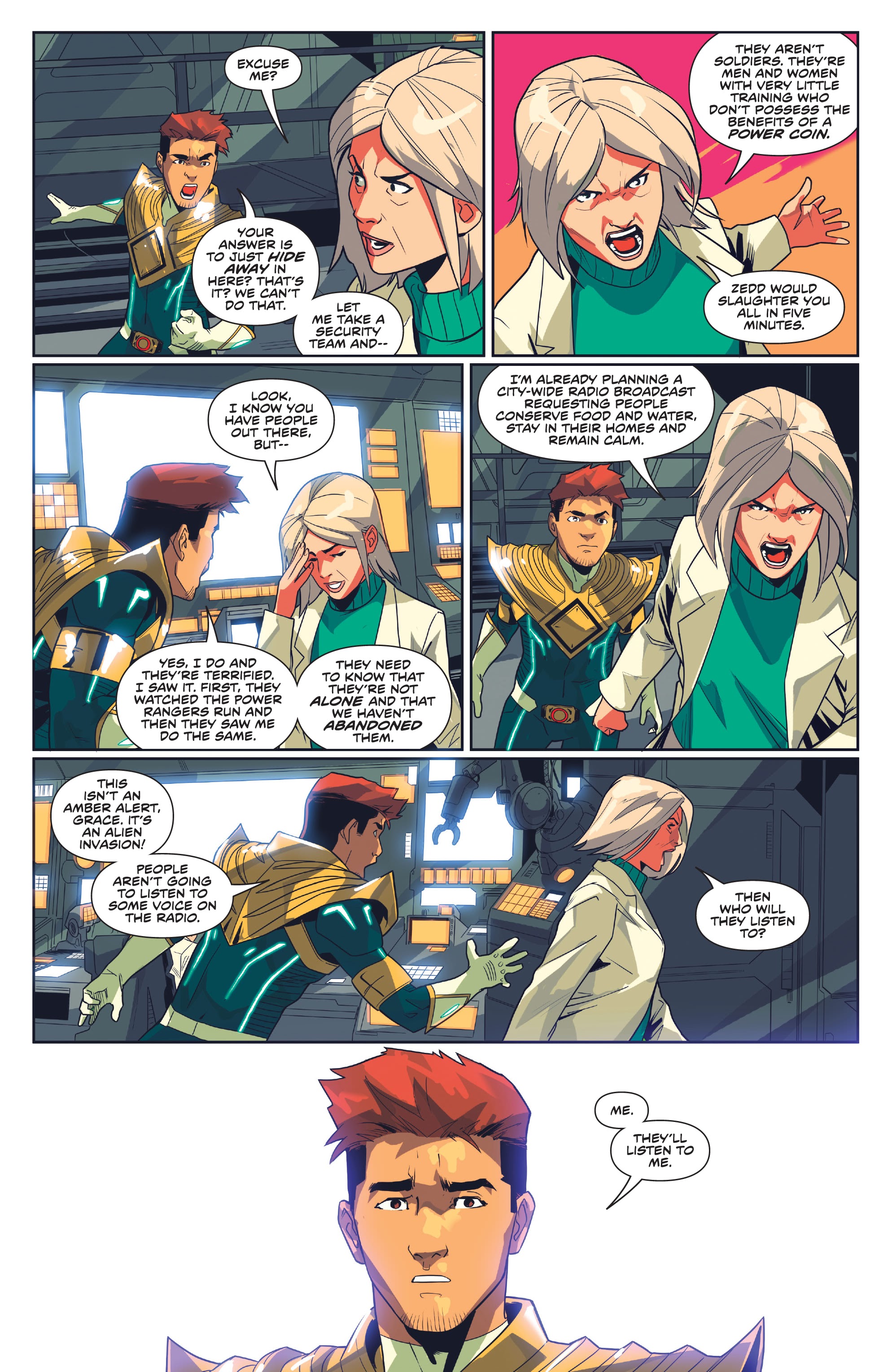 Read online Mighty Morphin comic -  Issue #5 - 23