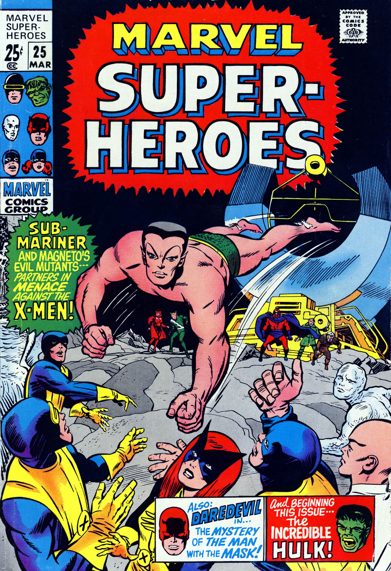 Read online Marvel Super-Heroes comic -  Issue #25 - 1