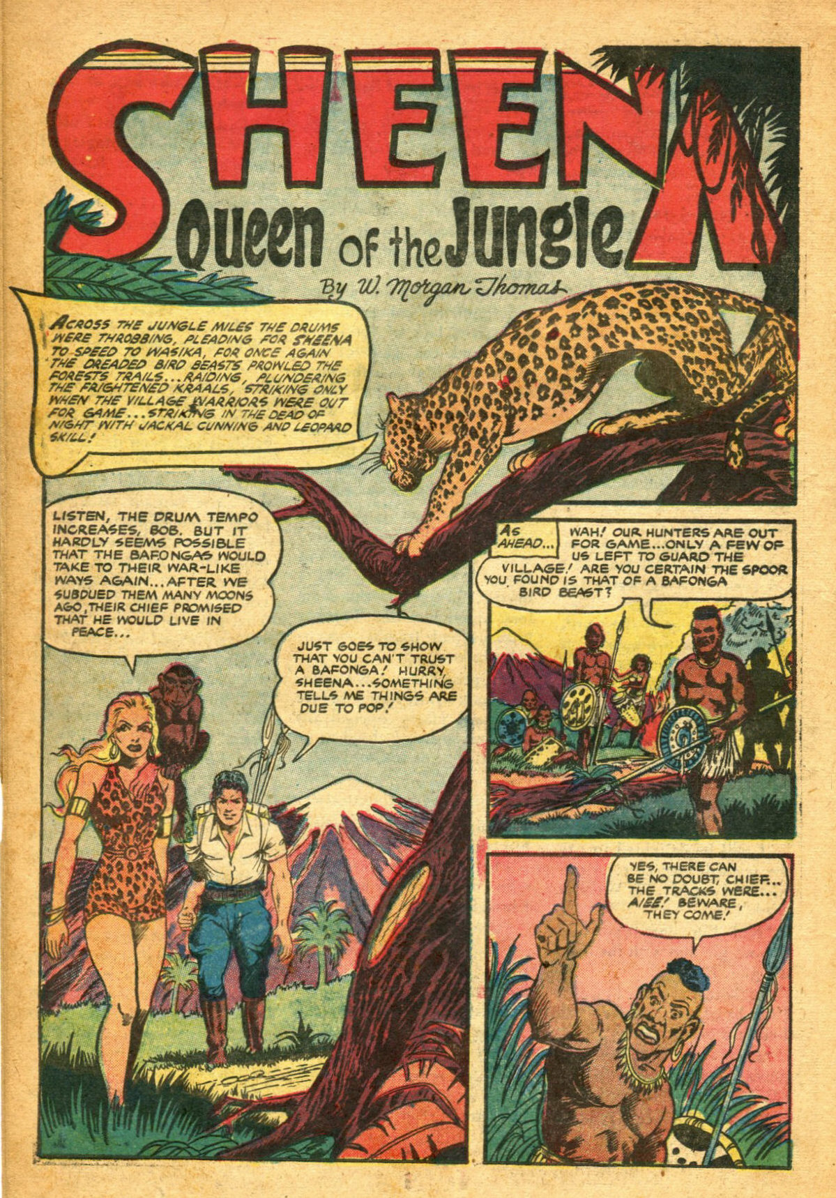 Read online Sheena, Queen of the Jungle (1942) comic -  Issue #14 - 22