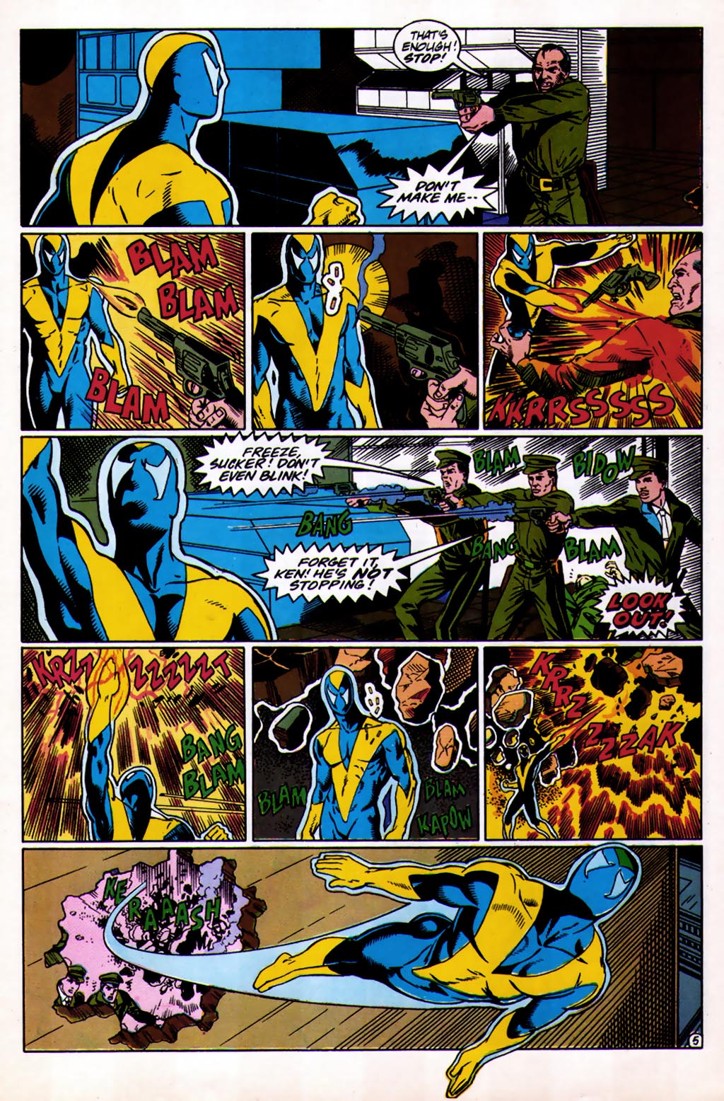 Read online Hero Alliance (1989) comic -  Issue #8 - 7