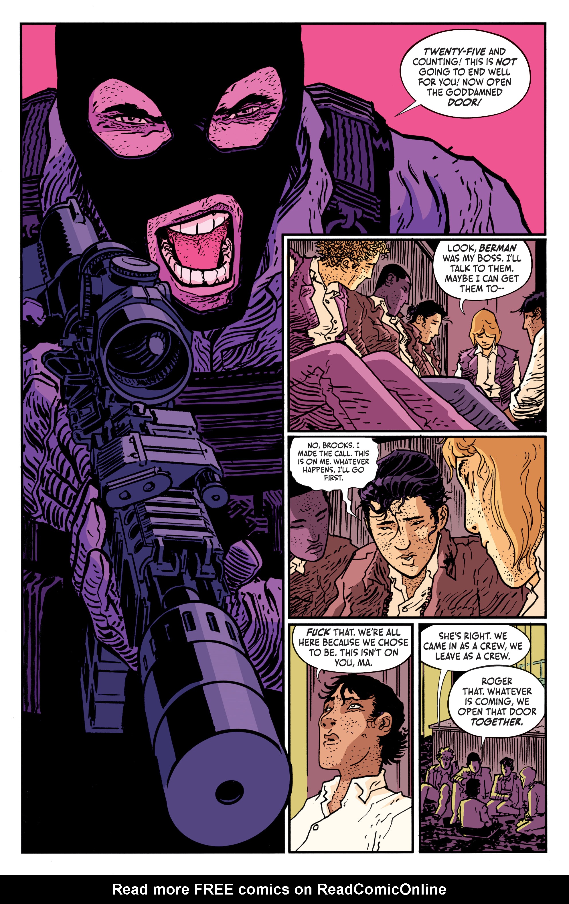 Read online Dark Spaces: Wildfire comic -  Issue #4 - 6