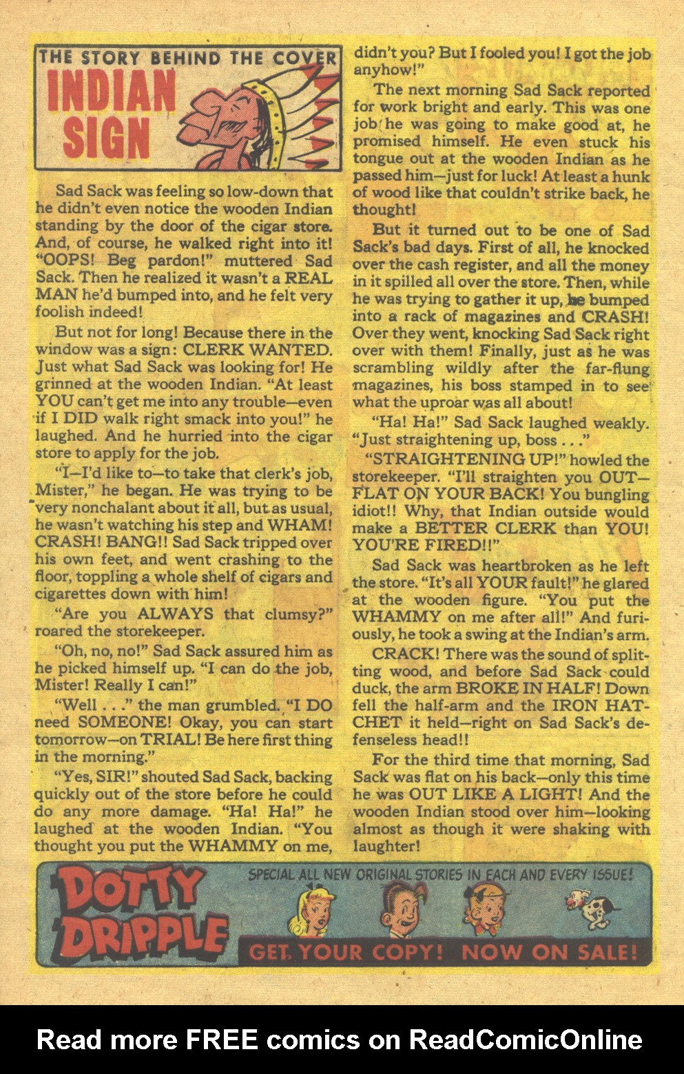Read online Sad Sack comic -  Issue #16 - 29