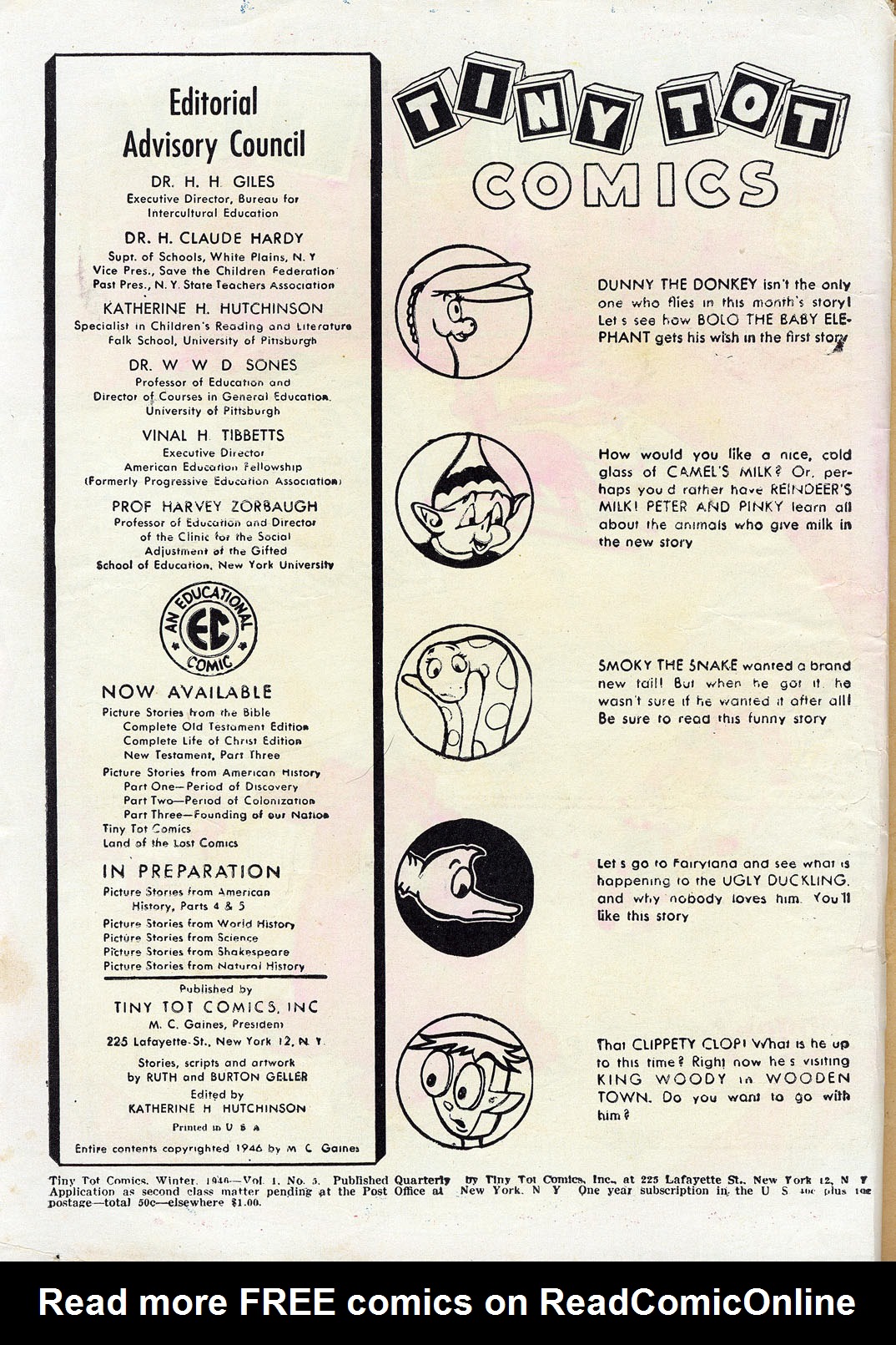 Read online Tiny Tot Comics comic -  Issue #5 - 2