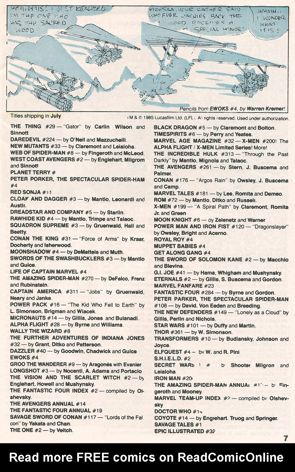 Read online Marvel Age comic -  Issue #29 - 9