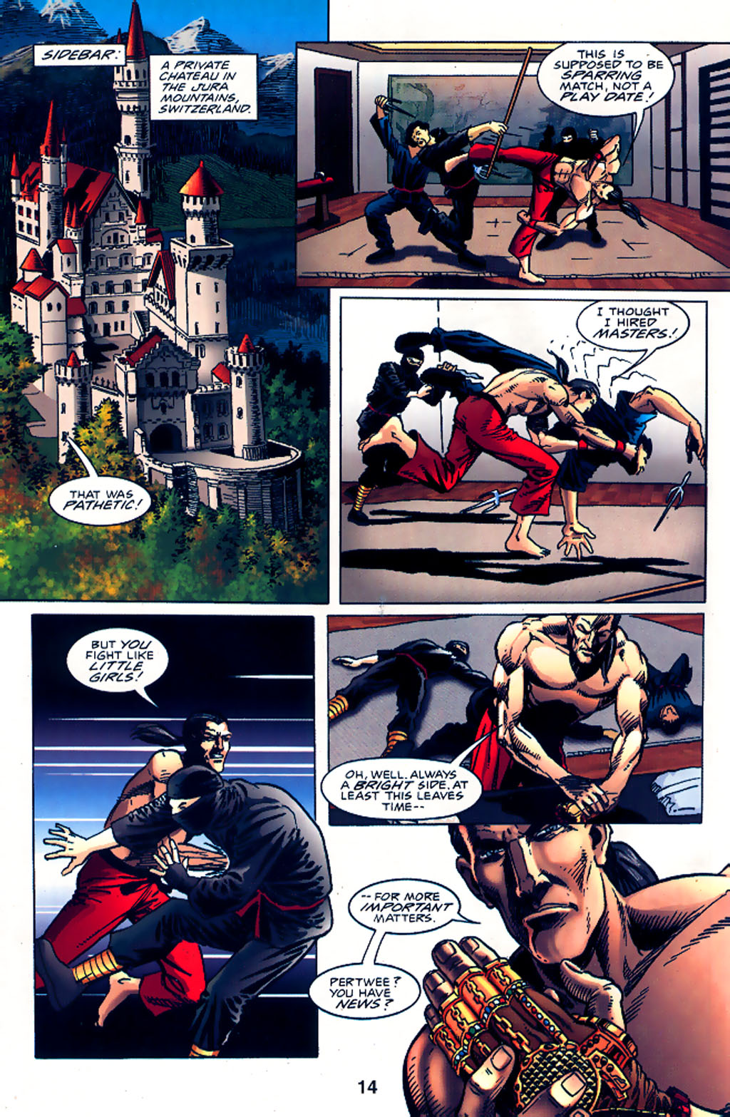 Read online Deathmask comic -  Issue #3 - 16